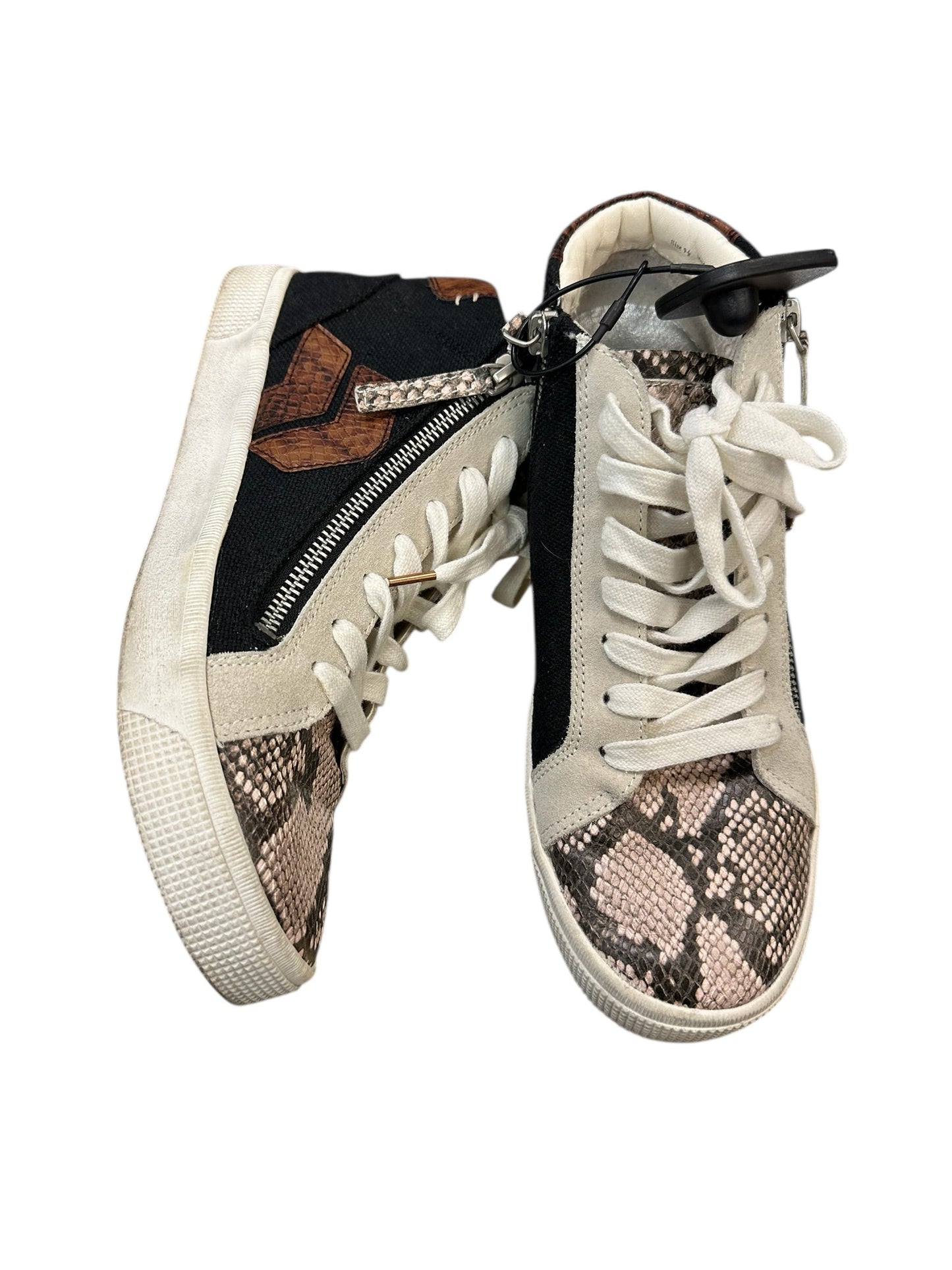 Shoes Sneakers By Dolce Vita In Black & Brown, Size:9.5