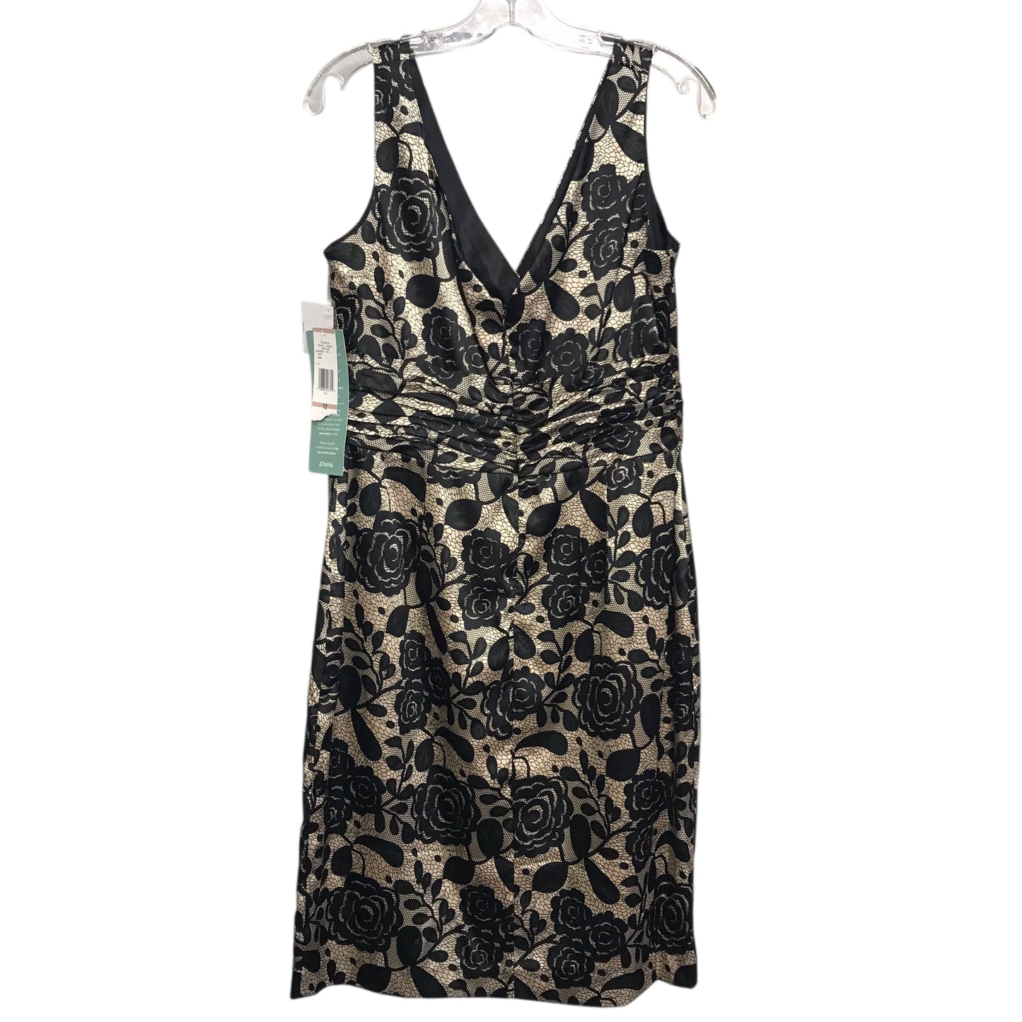 Dress Party Short By Jones Wear In Black & Tan, Size:L