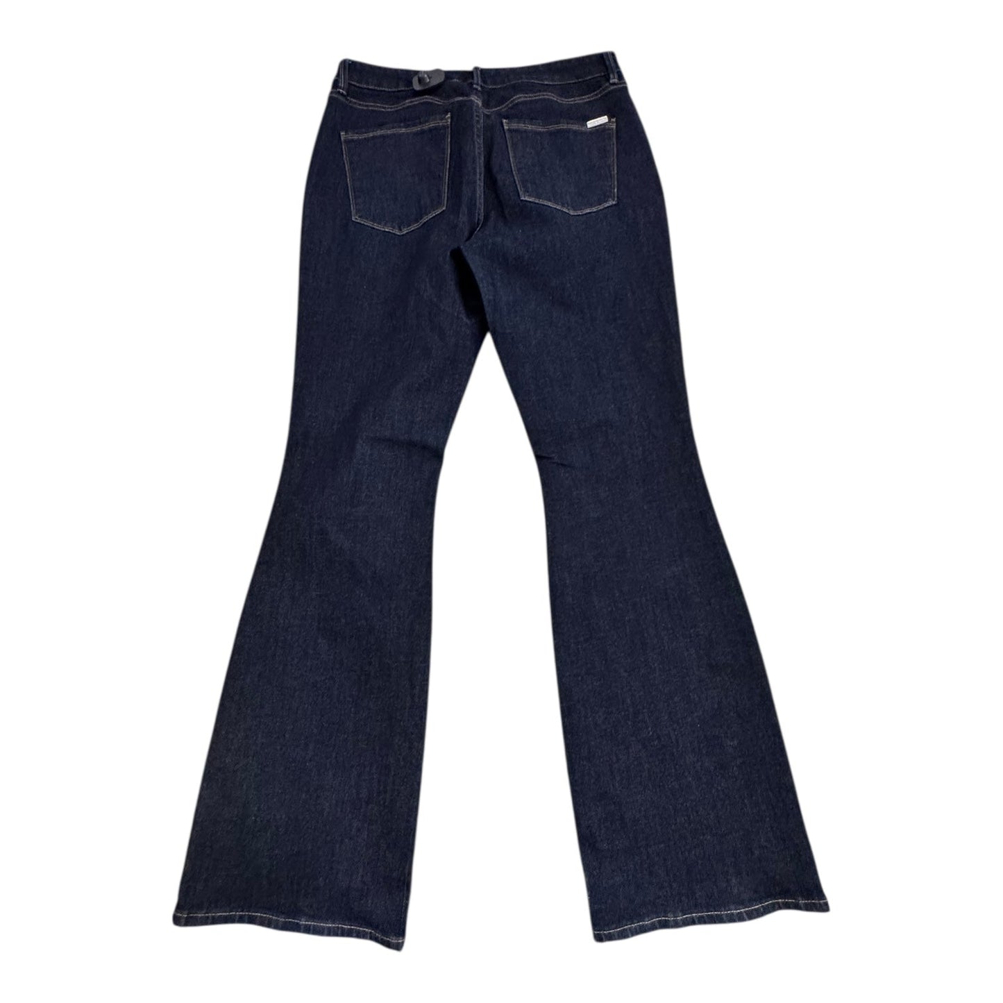 Jeans Flared By White House Black Market In Blue Denim, Size:12