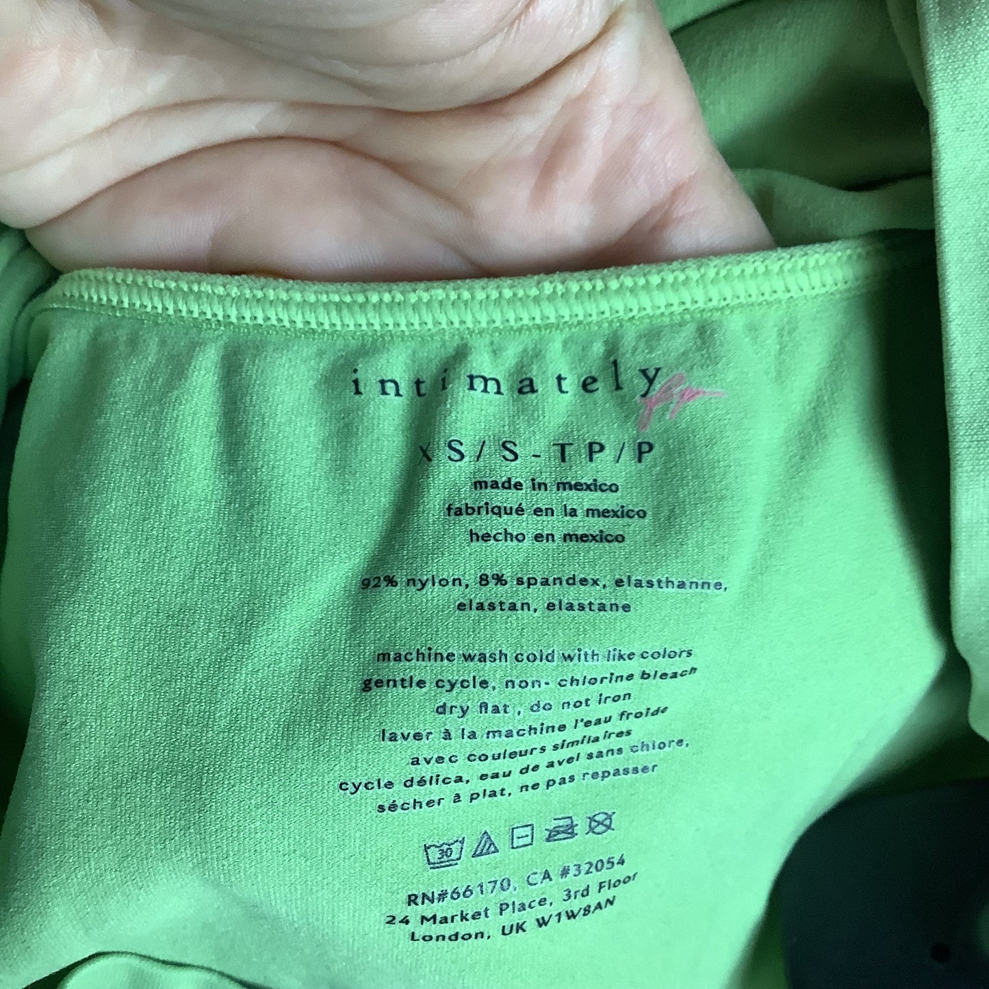 Top Long Sleeve Basic By Free People In Green, Size: Xs/S