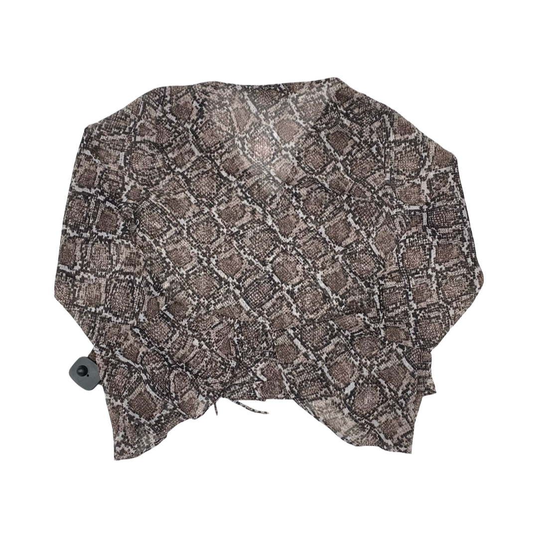 Top Ls By Loft In Animal Print, Size:M