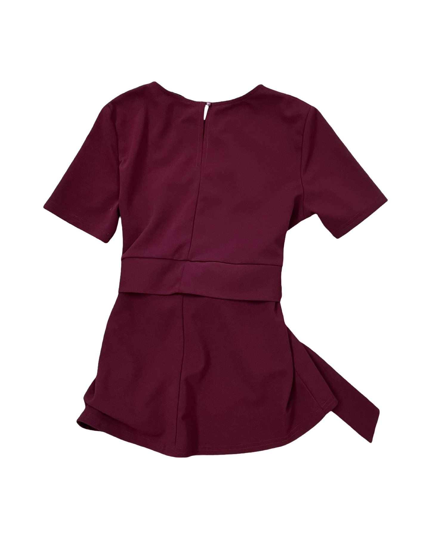 Top Ss By Shein In Maroon, Size:M