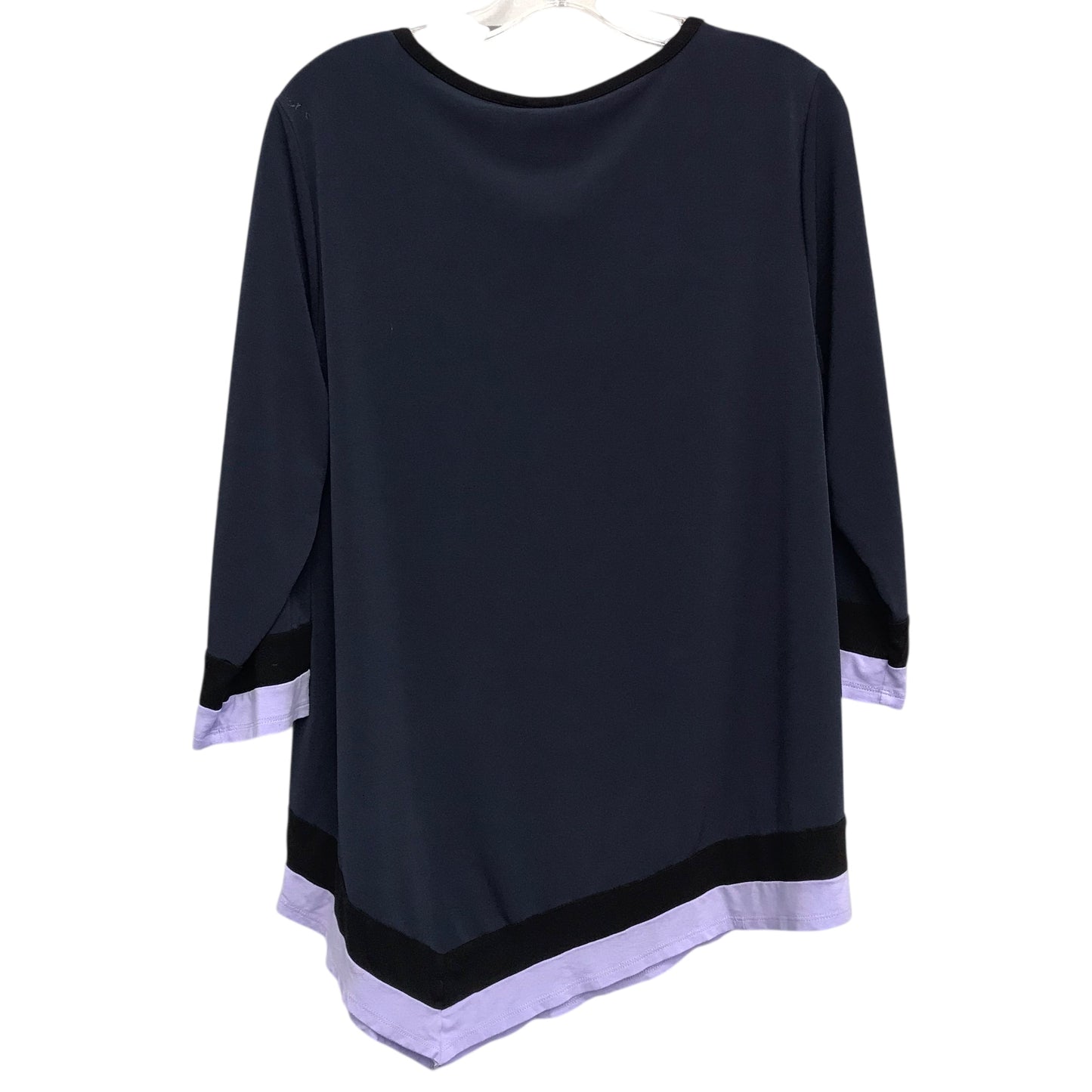 Top Ls By Cj Banks In Navy, Size:Xl