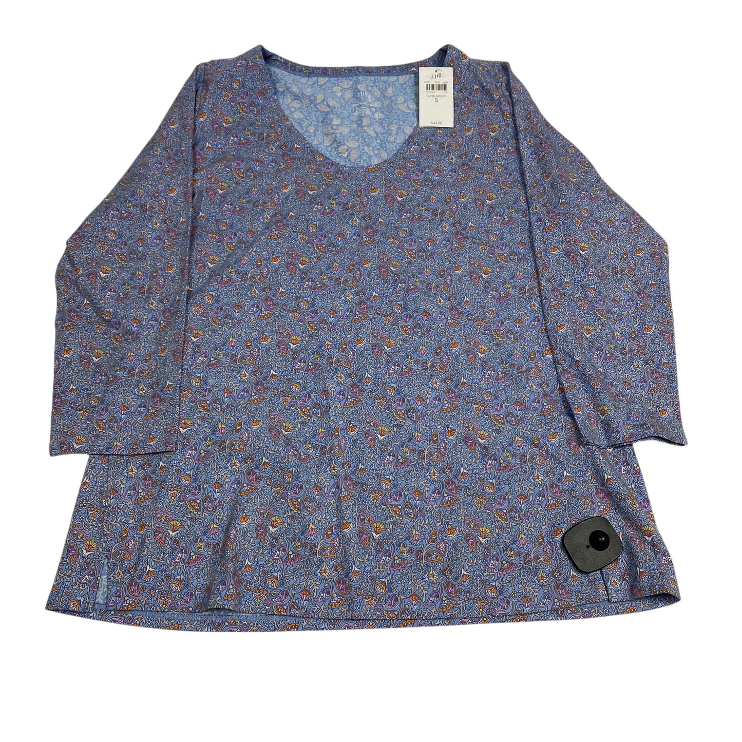 Top 3/4 Sleeve By J. Jill In Blue, Size:S