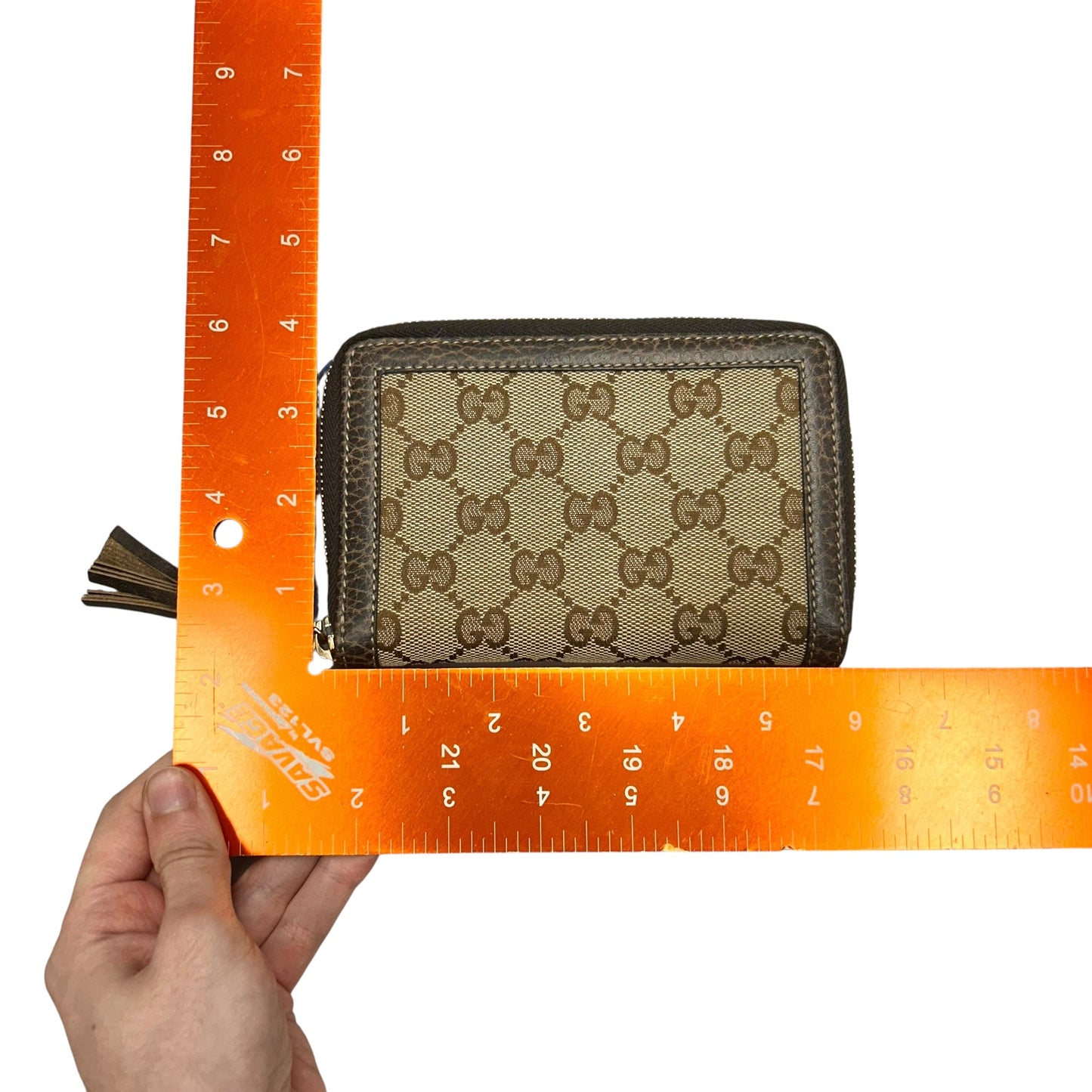 Wallet Luxury Designer By Gucci, Size: Medium