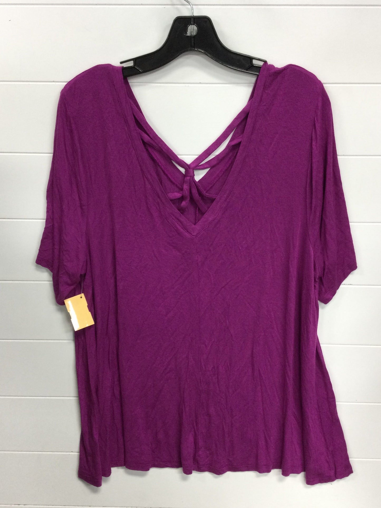 Top Ss By Lane Bryant In Purple, Size:1X