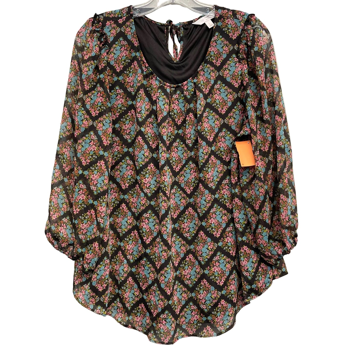 Top Ls By Lc Lauren Conrad In Floral Print, Size:L