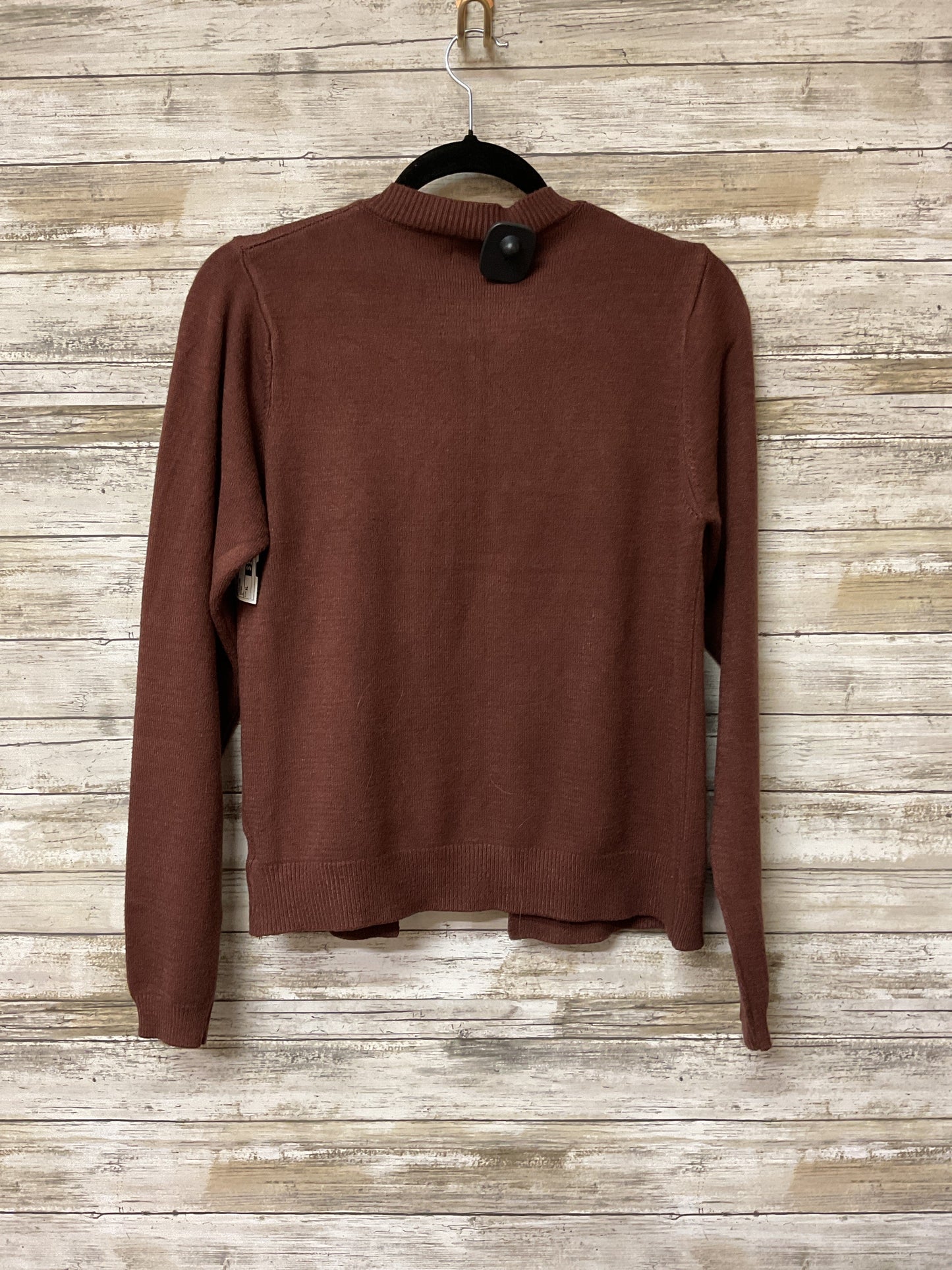 Cardigan By Jon And Anna In Brown, Size:Xl