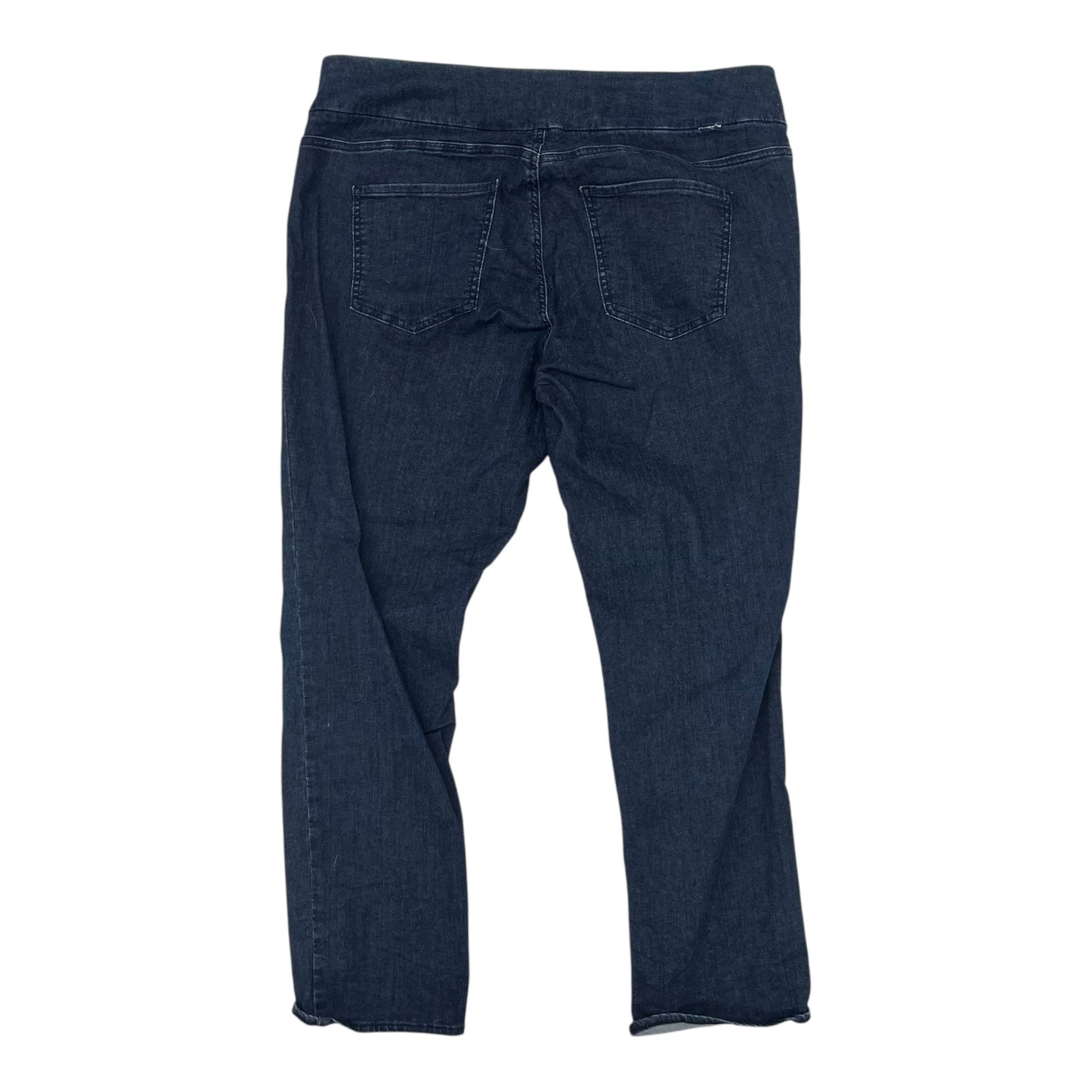 Jeans Straight By Jag In Blue Denim, Size:20