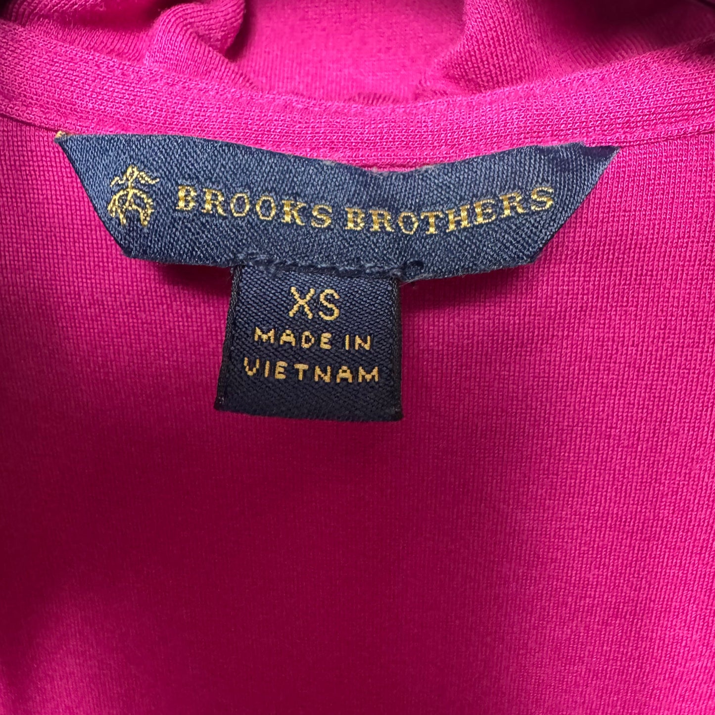 Top Long Sleeve By Brooks Brothers In Pink, Size: Xs