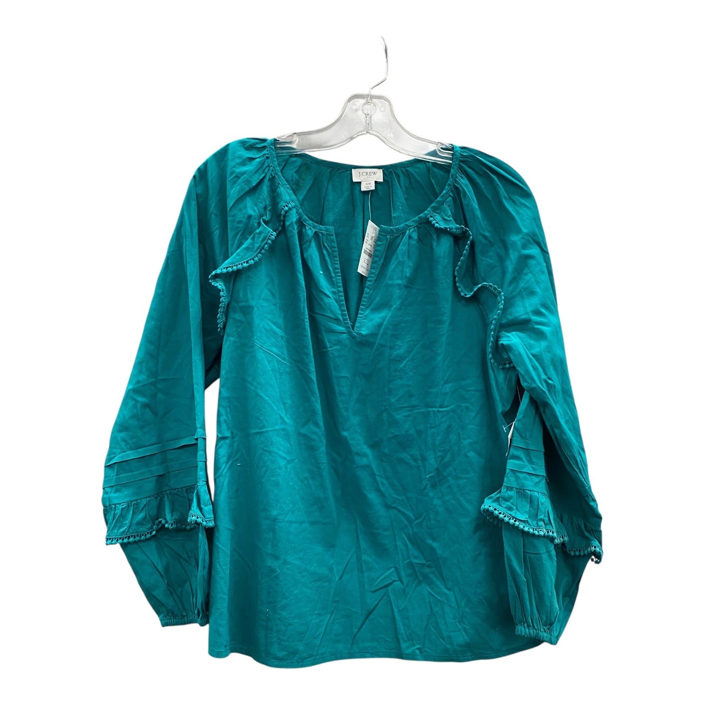 Top Ls By J. Crew In Green, Size:Xs