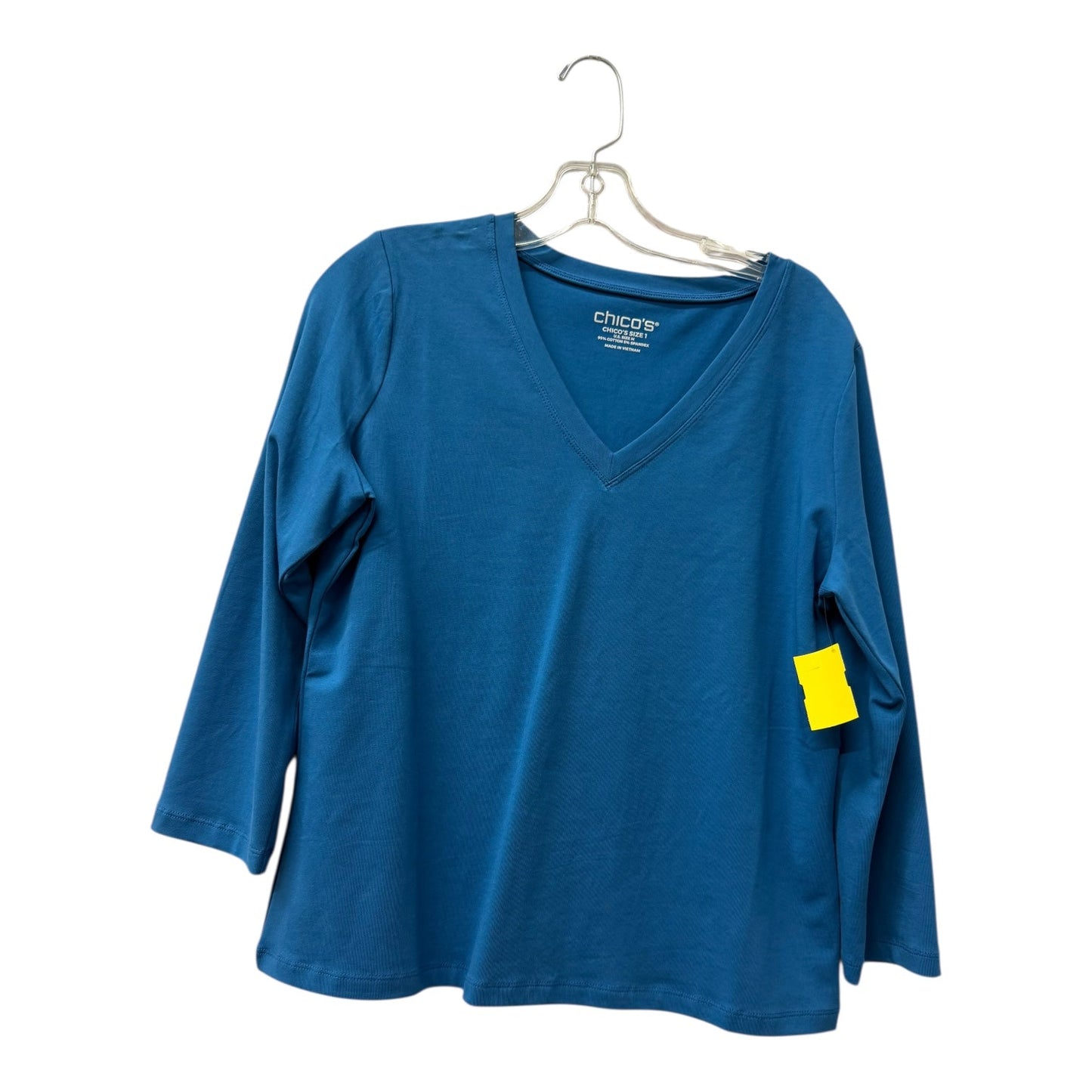 Top Ls Basic By Chicos In Blue, Size:M
