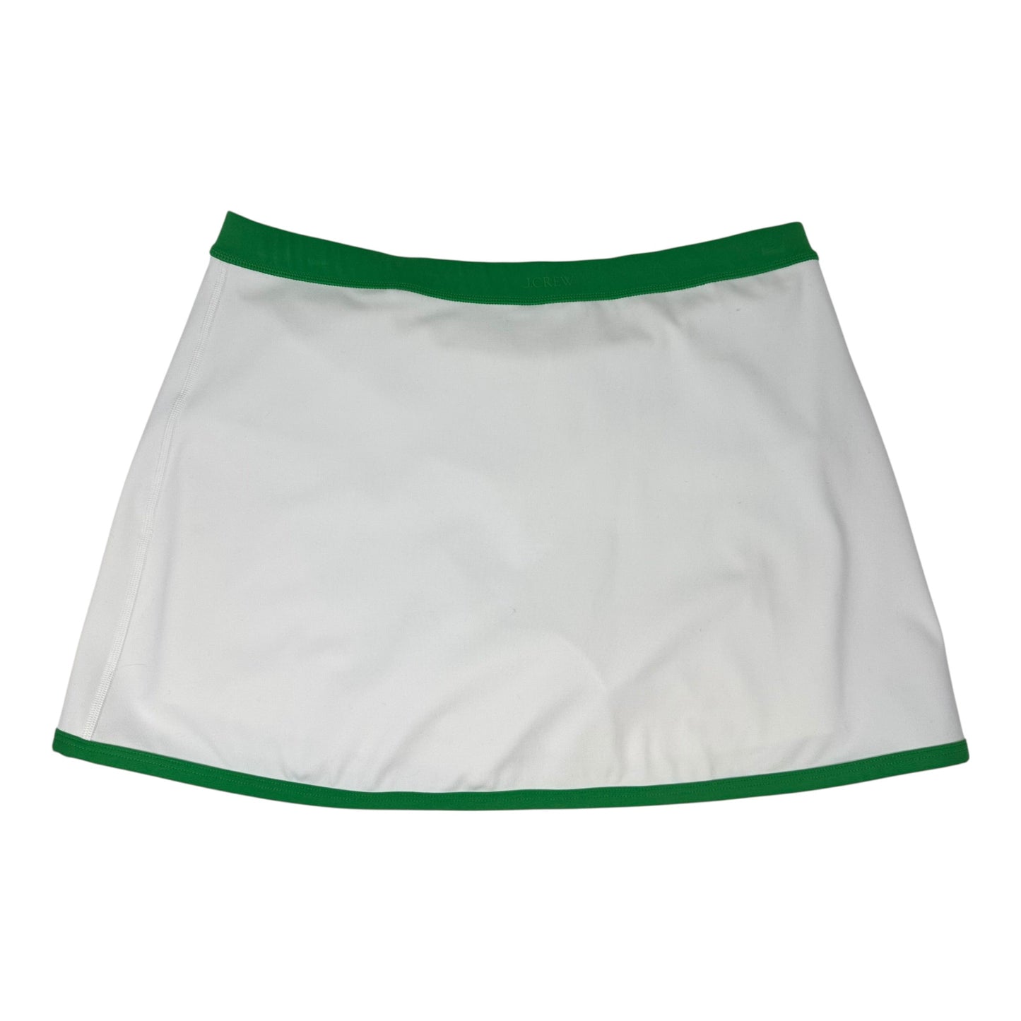 Athletic Skort By J. Crew In Green & White, Size: M