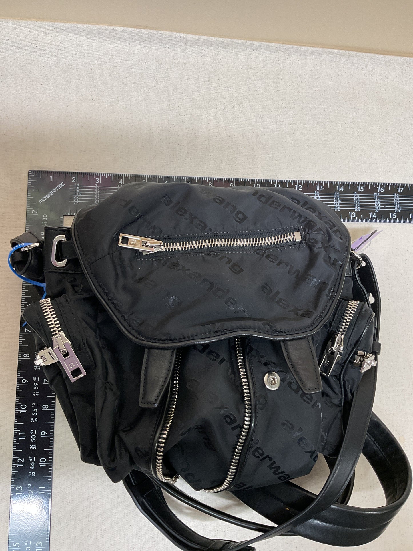 Backpack Luxury Designer By Alexander Wang In Black, Size:Medium