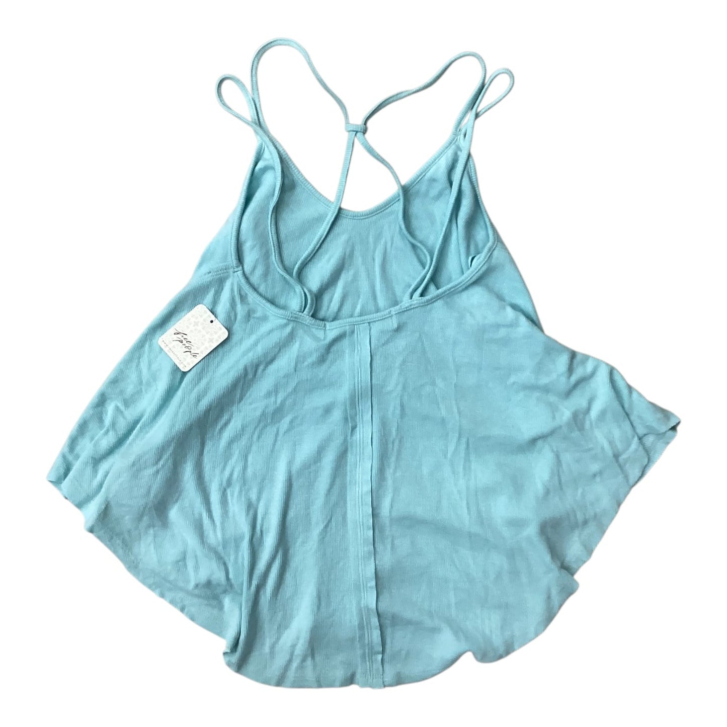 Top Sleeveless By Free People In Teal, Size:Xs