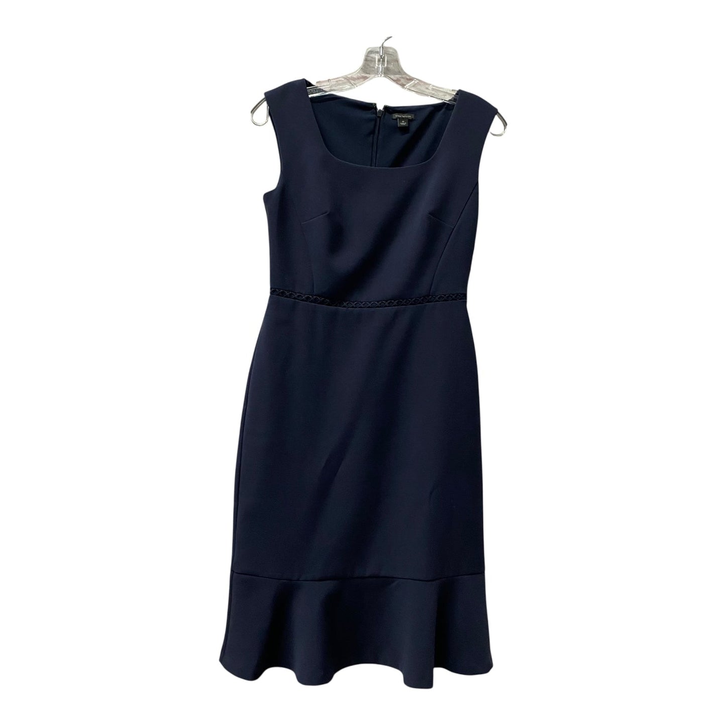 Dress Work By Ann Taylor In Blue, Size:Xs
