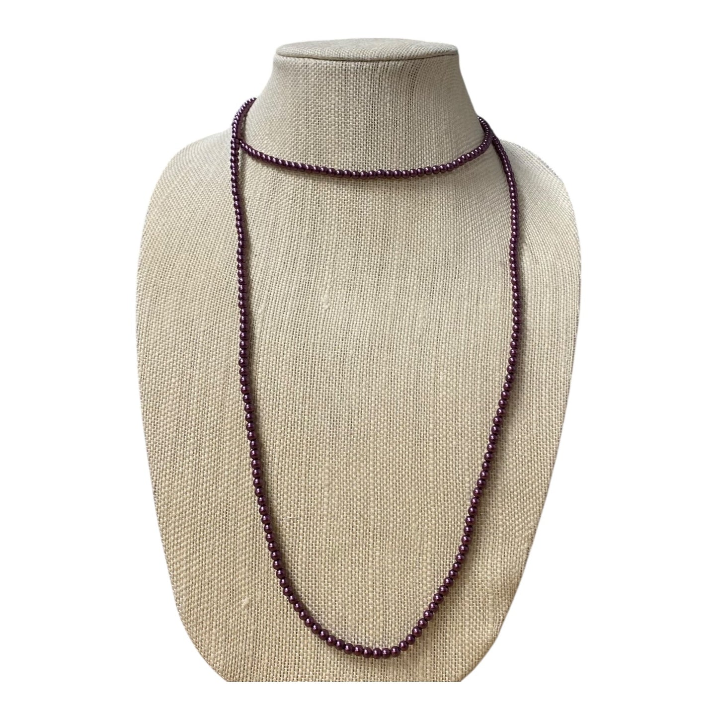 Necklace Other In Purple