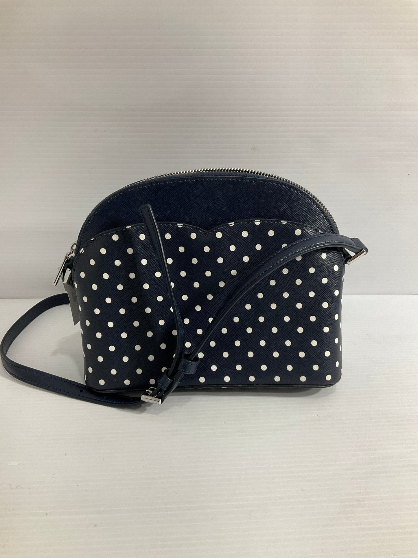 Crossbody Designer By Kate Spade In Polkadot Pattern, Size:Small