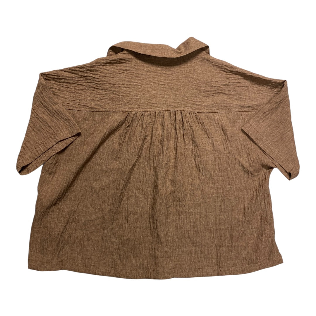 Top Ss By Max Studio In Brown, Size:S