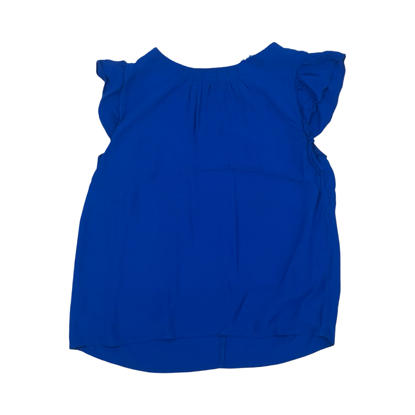 Blouse Sleeveless By Loft In Blue, Size:S