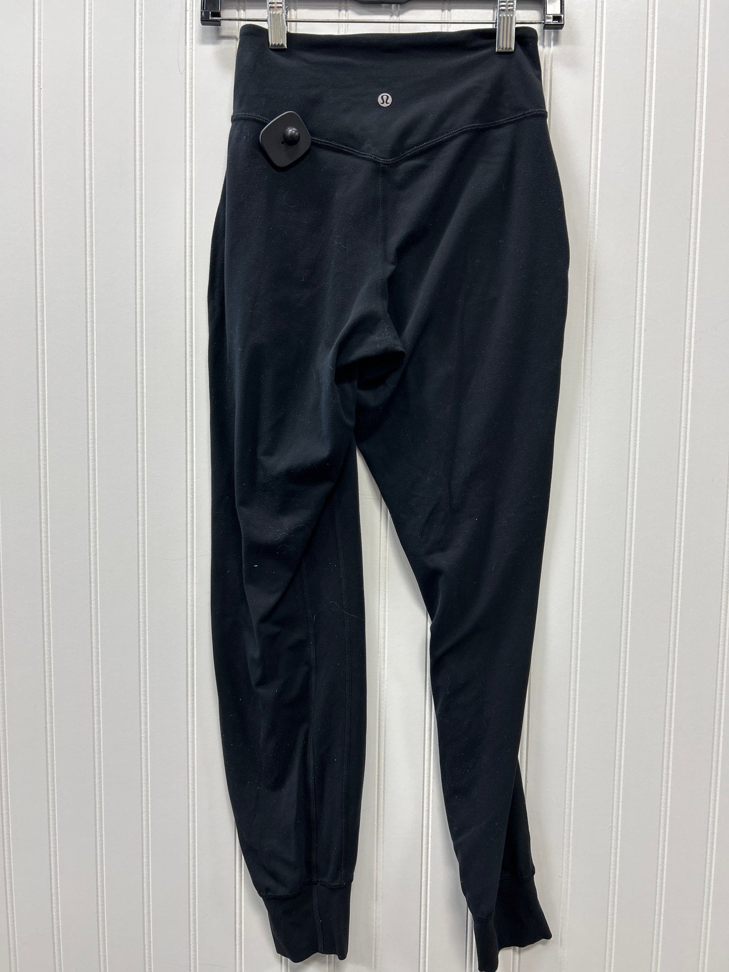 Athletic Pants By Lululemon In Black, Size:4