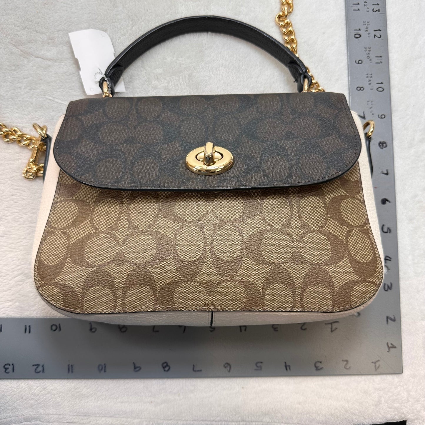 Crossbody Designer By Coach, Size: Medium