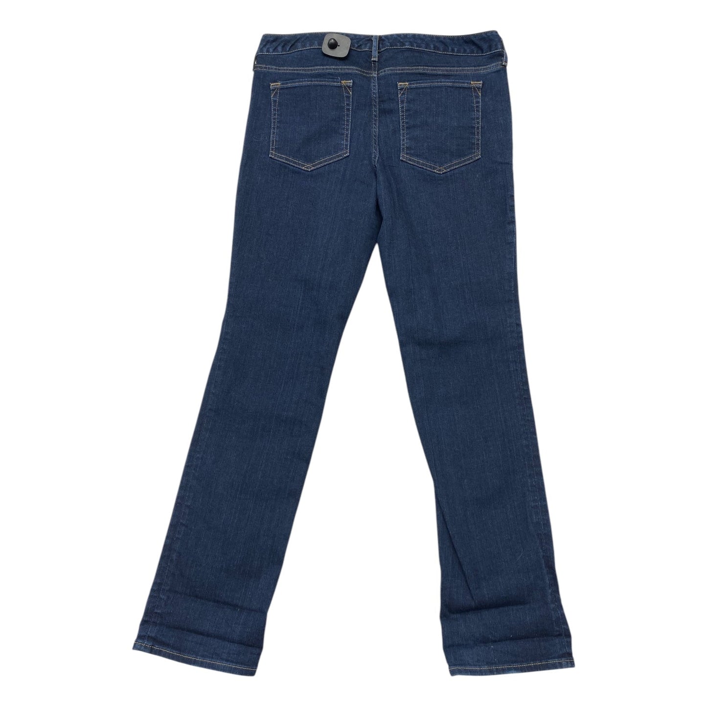 Jeans Straight By Eddie Bauer In Blue Denim, Size:10P
