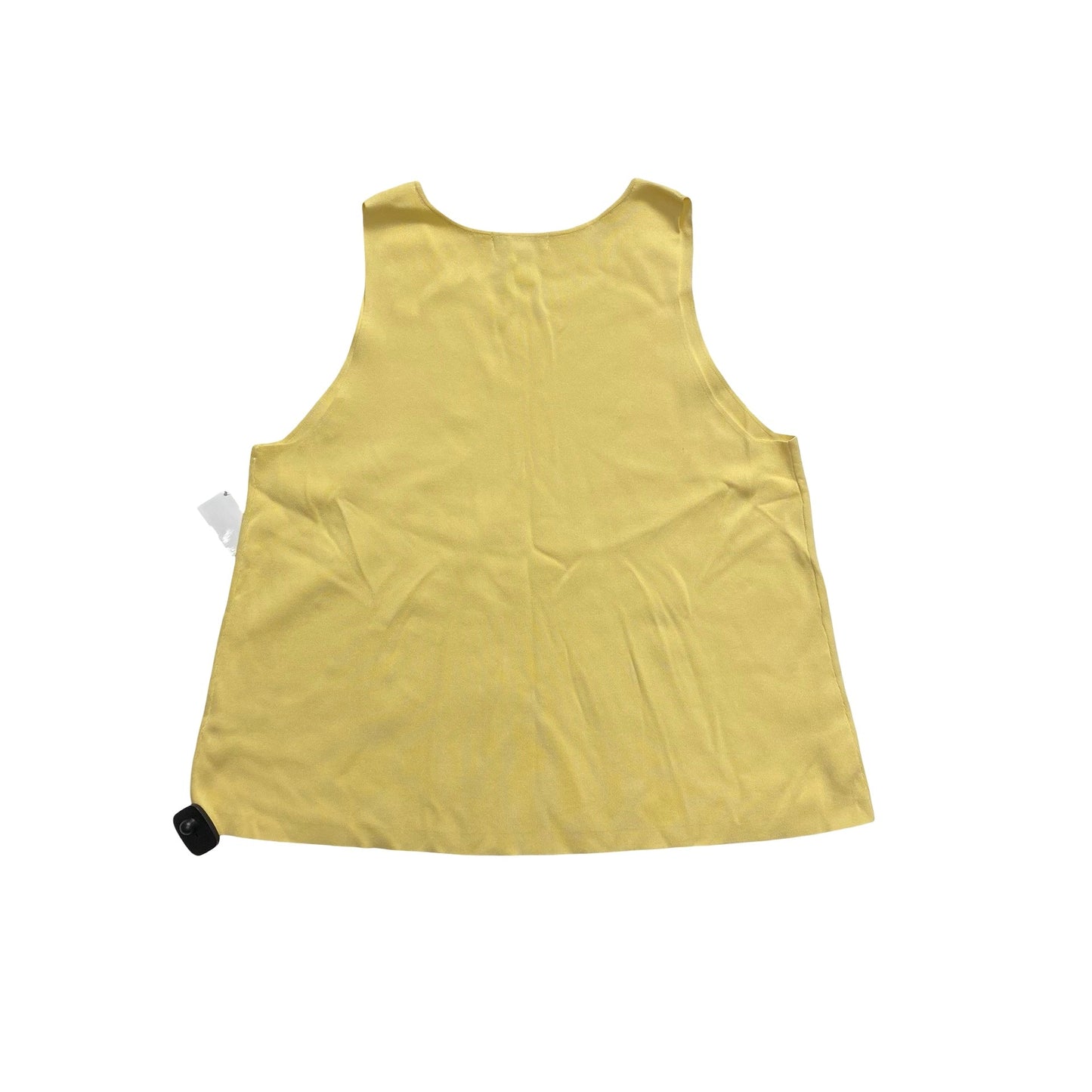 Top Sleeveless By M & S In Yellow, Size:Xl