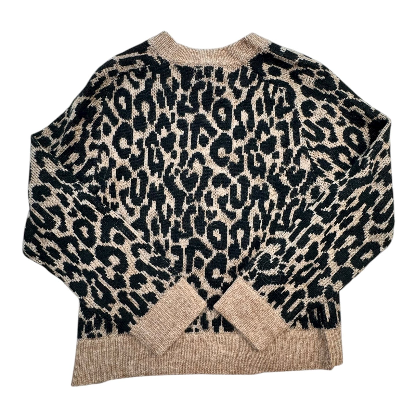 Sweater By J. Crew In Animal Print, Size:S
