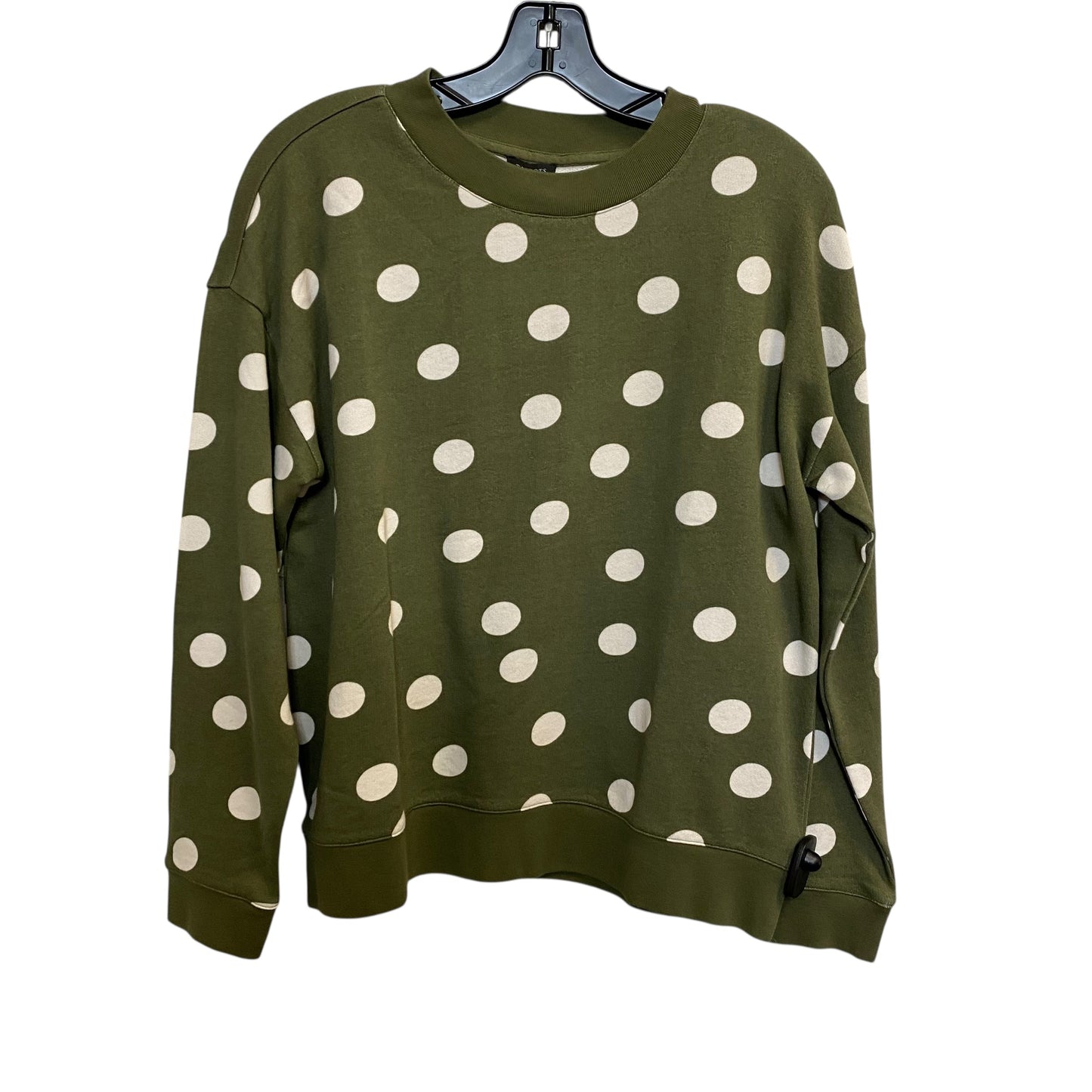 Sweatshirt Crewneck By Talbots In Green, Size:S