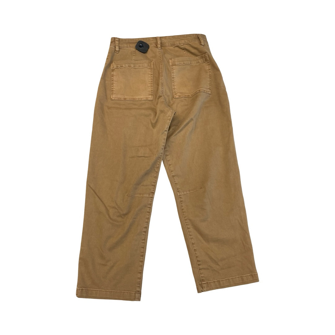 Pants Cropped By Kut In Brown, Size:4