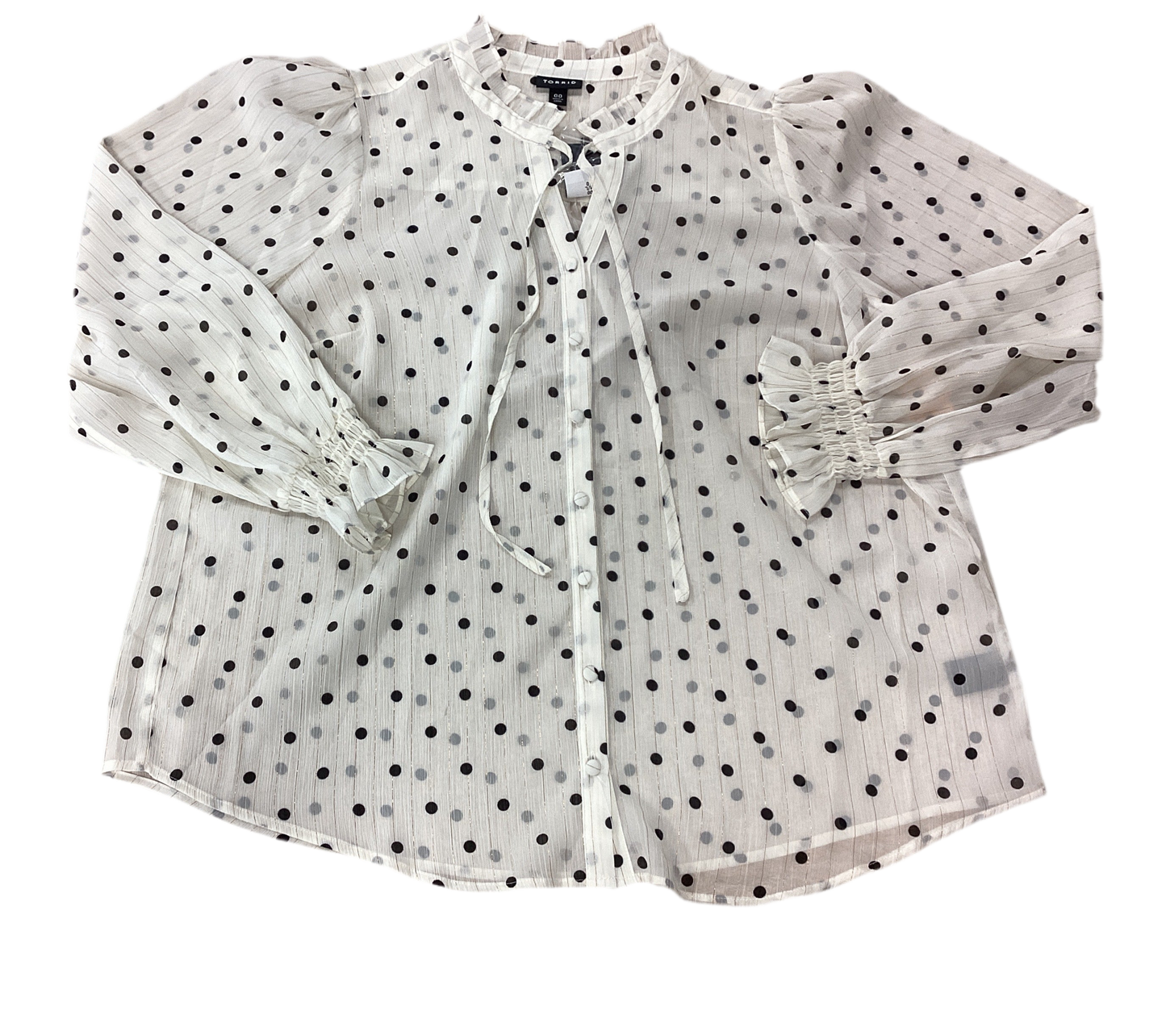 Top Ls By Torrid In Polkadot Pattern, Size:L