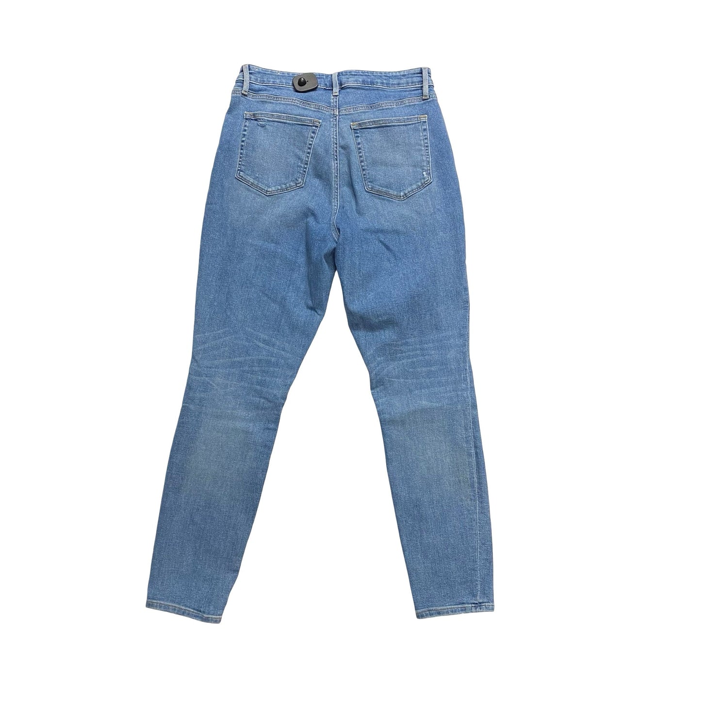 Jeans Straight By Loft In Blue Denim, Size:10