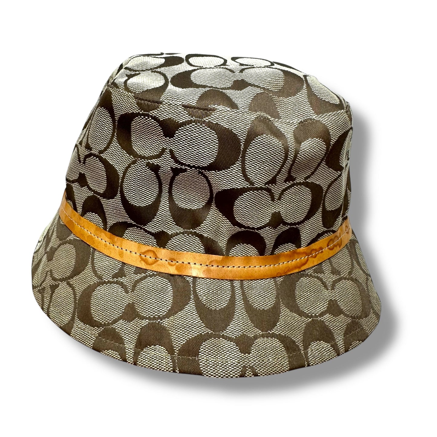 Monogram Bucket Hat Designer By Coach size small
