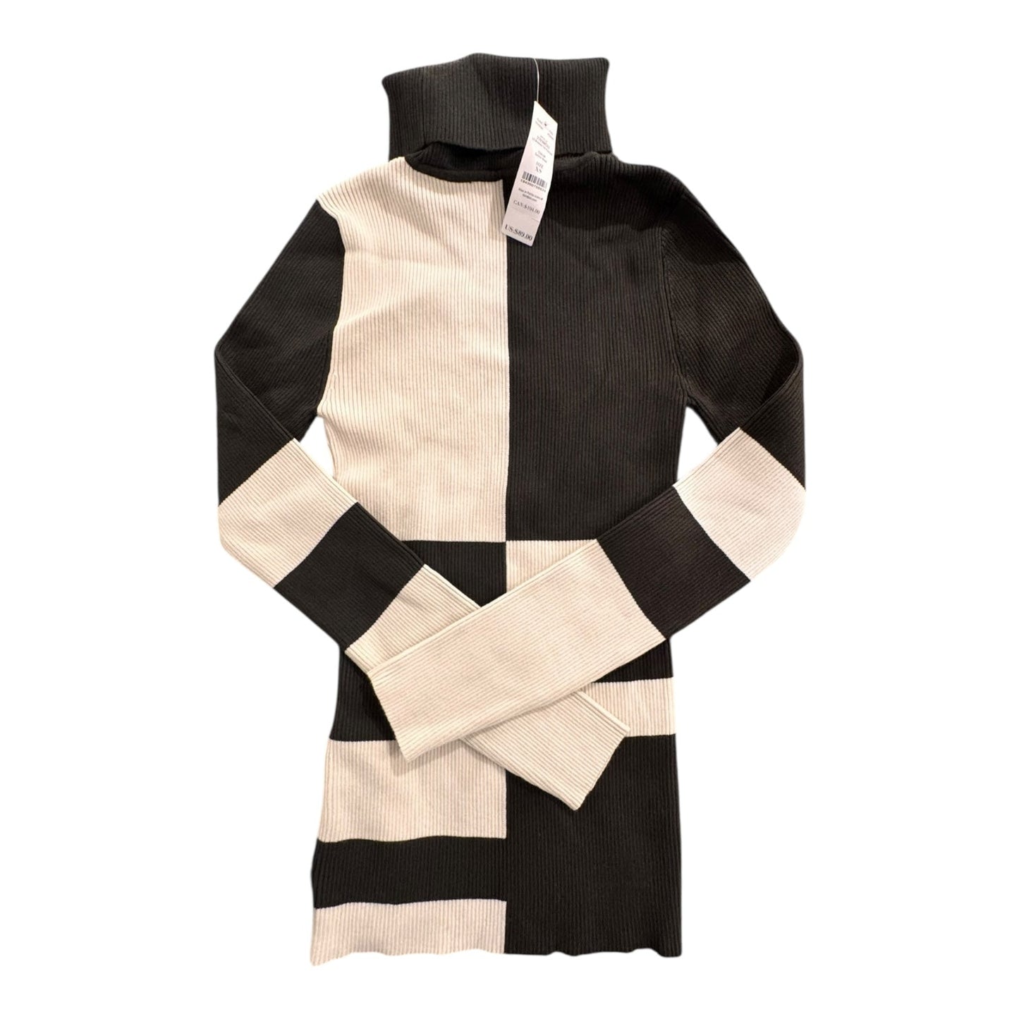 Sweater By White House Black Market In Green & Tan, Size:Xs