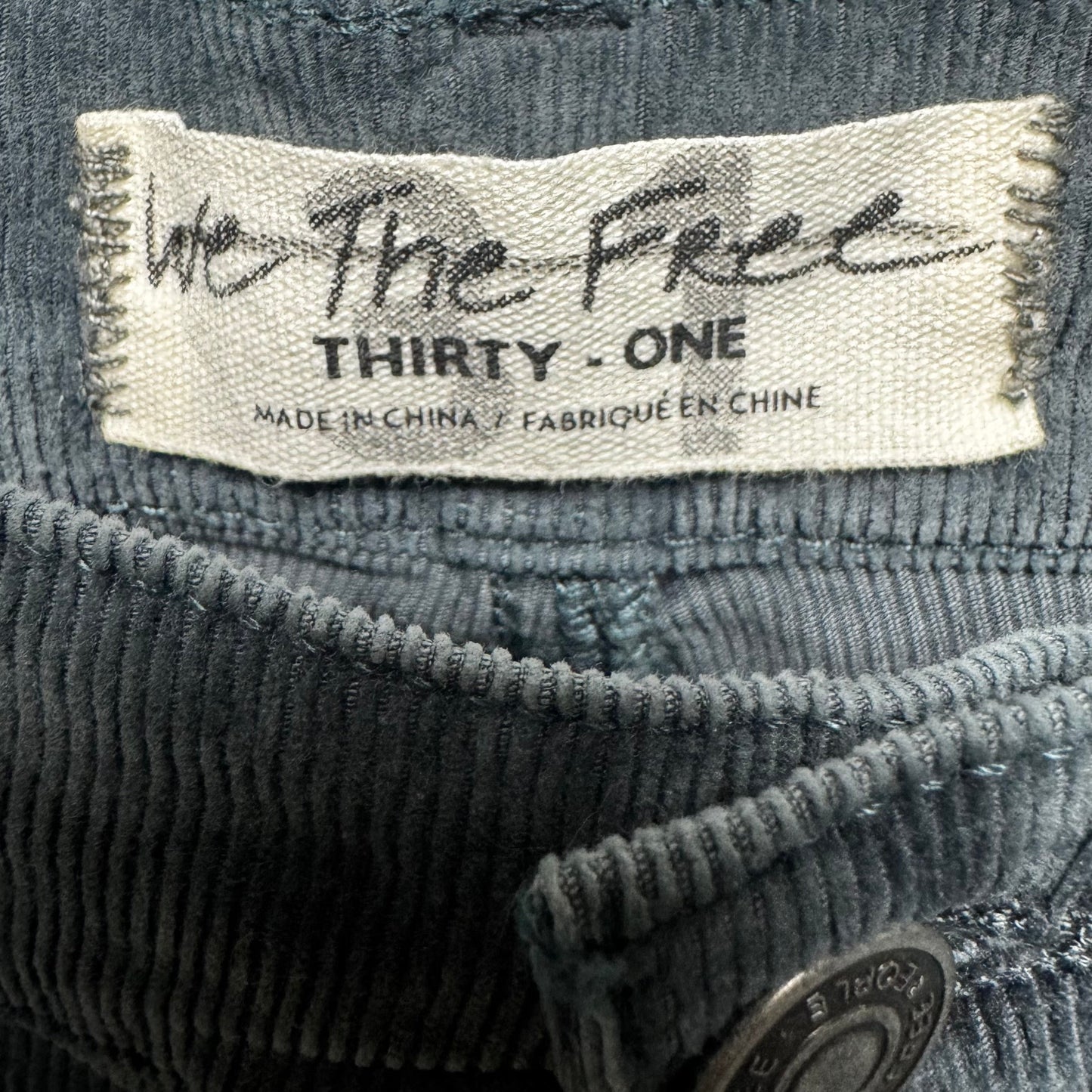 Pants Corduroy By We The Free In Green, Size: 12/31