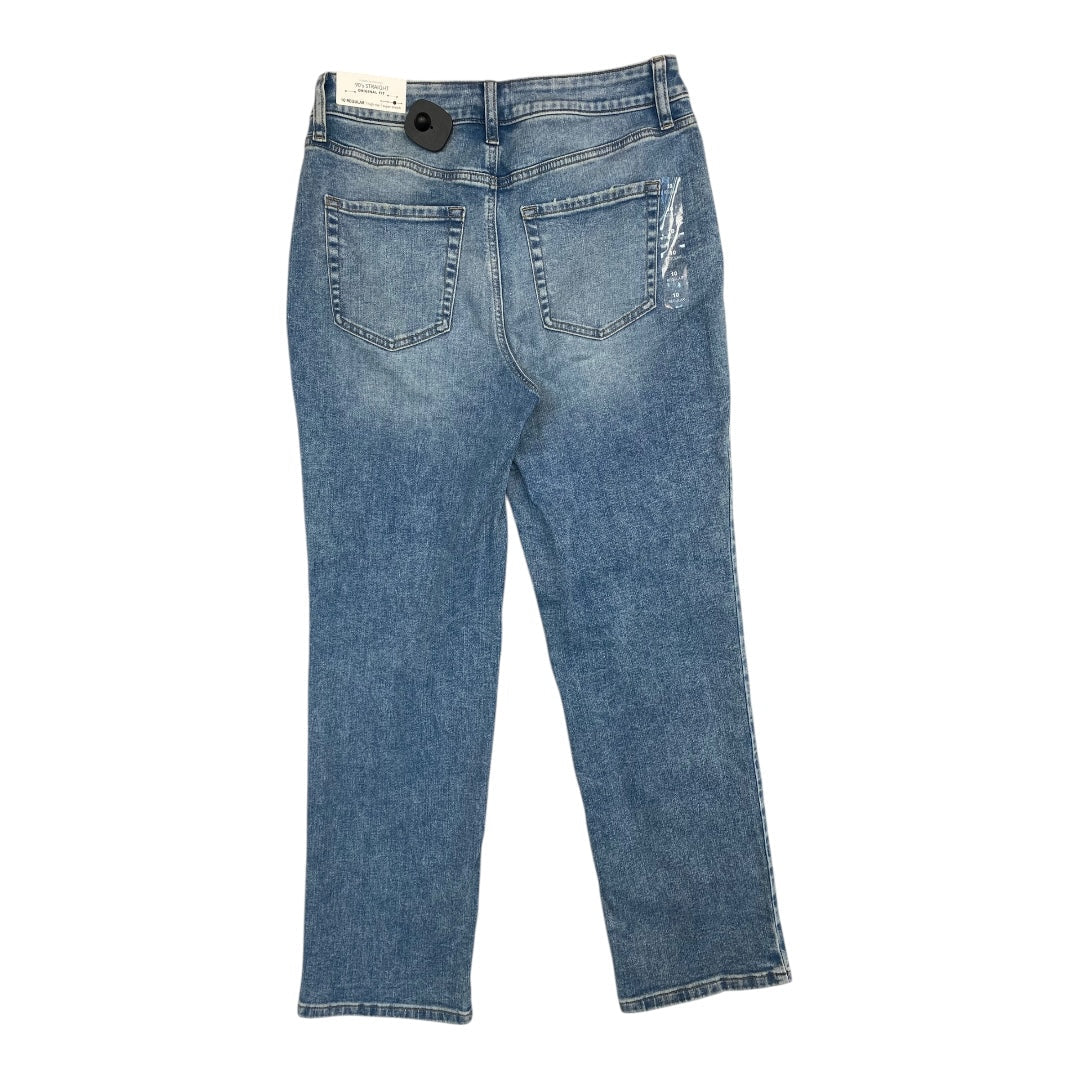 Jeans Straight By Maurices In Blue Denim, Size:10