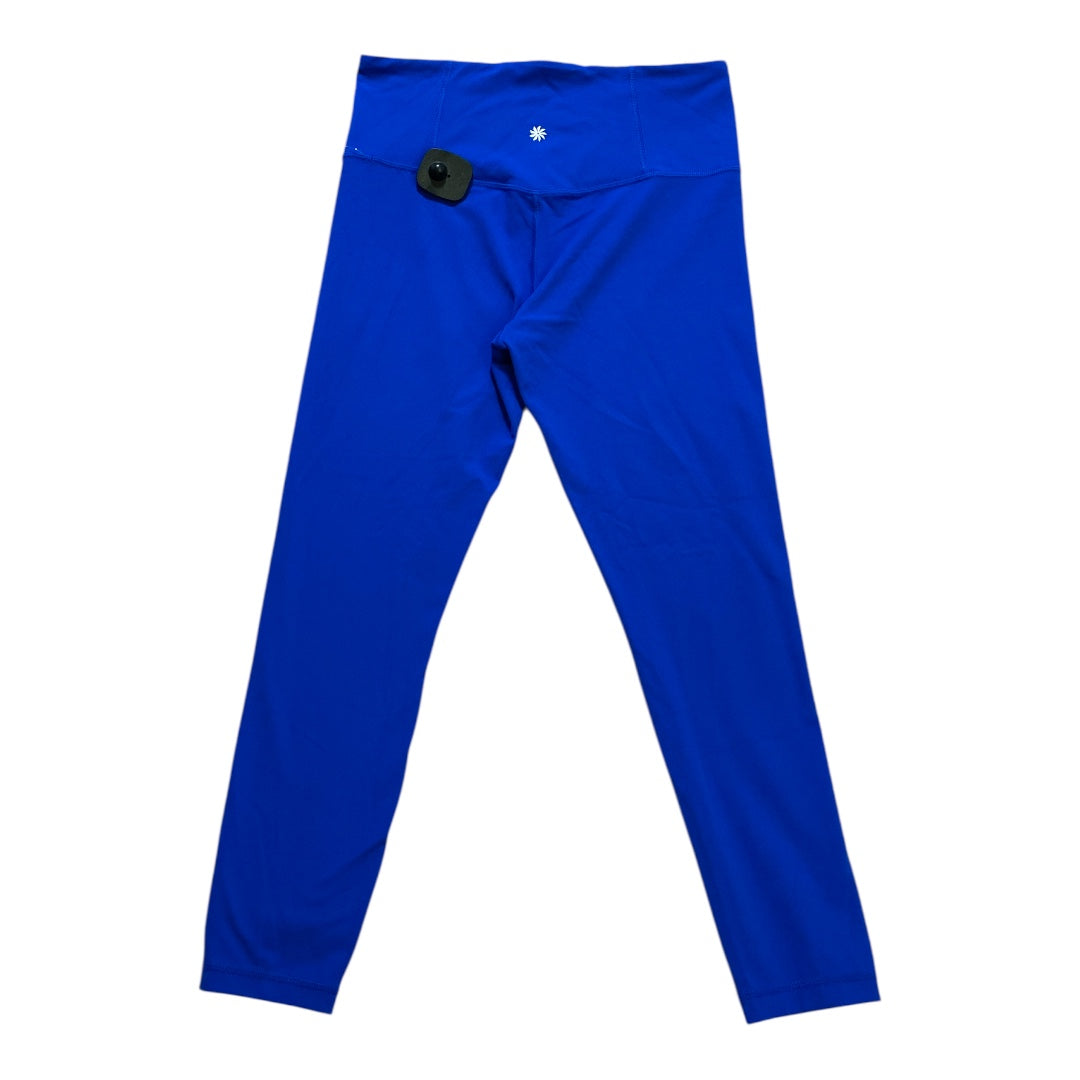 Athletic Leggings By Athleta In Blue, Size:M
