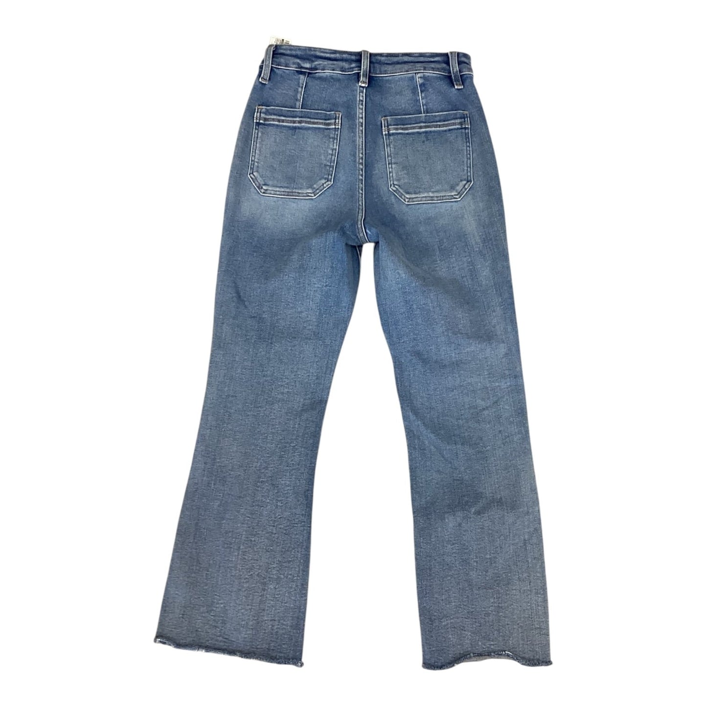 Jeans Boot Cut By Vervet In Blue Denim, Size:4
