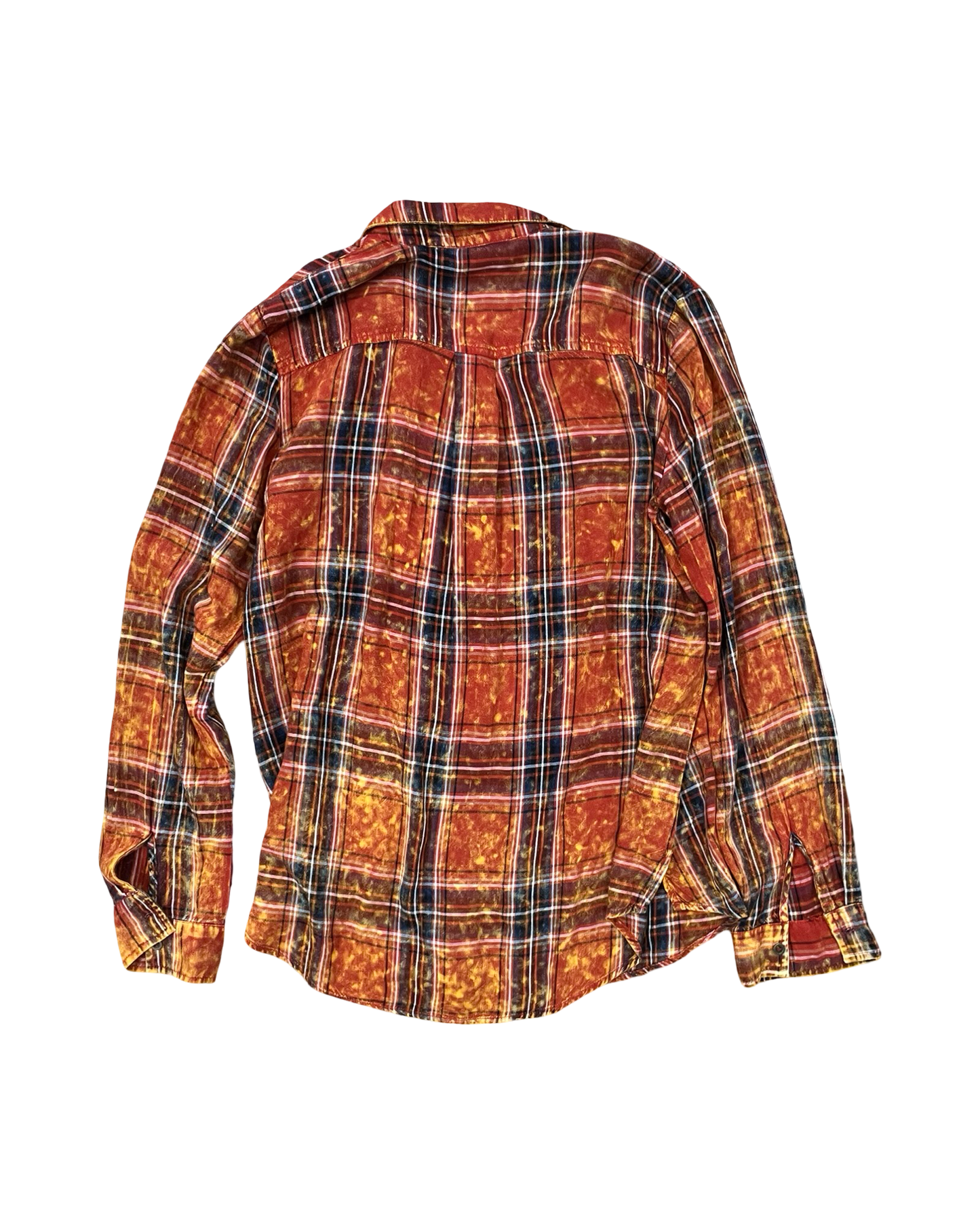 Blouse Ls By Mystree In Orange, Size:S