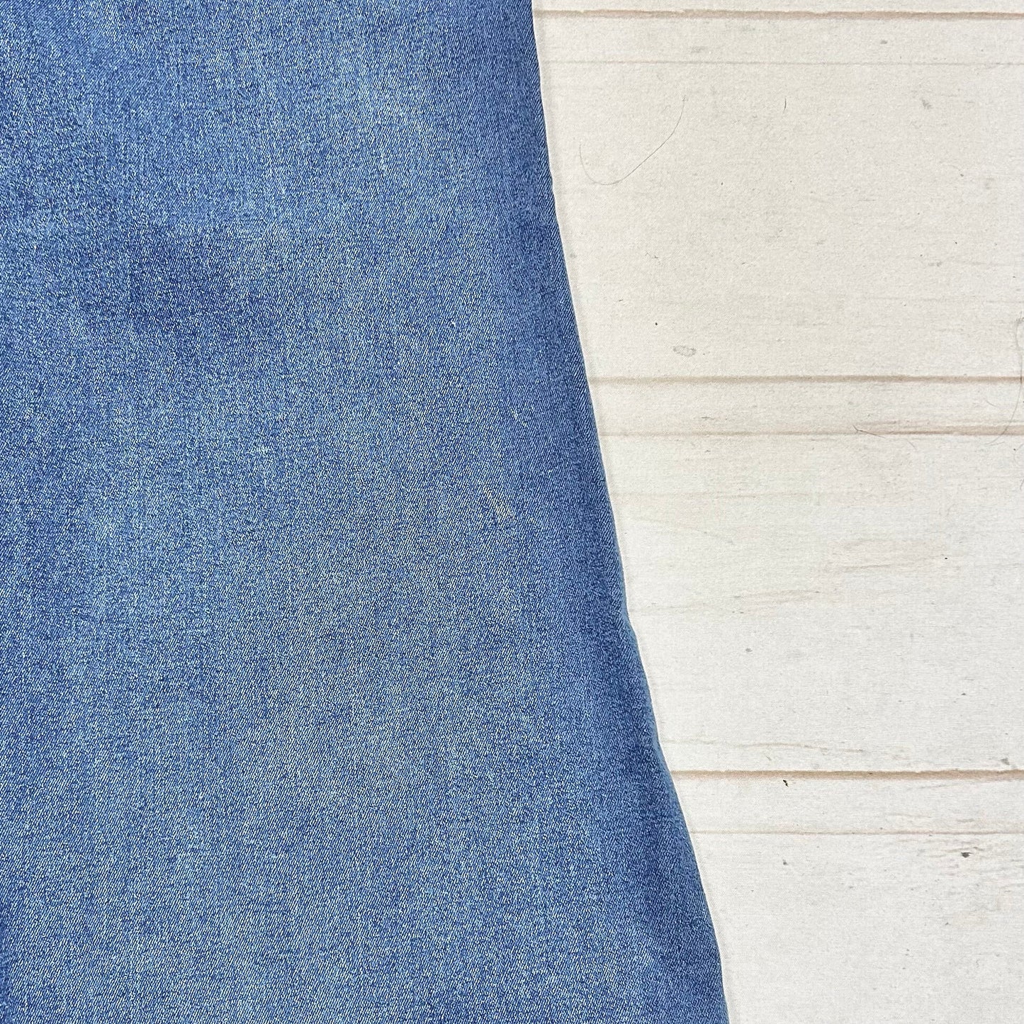 Jeans Flared In Blue Denim, Size: 3x