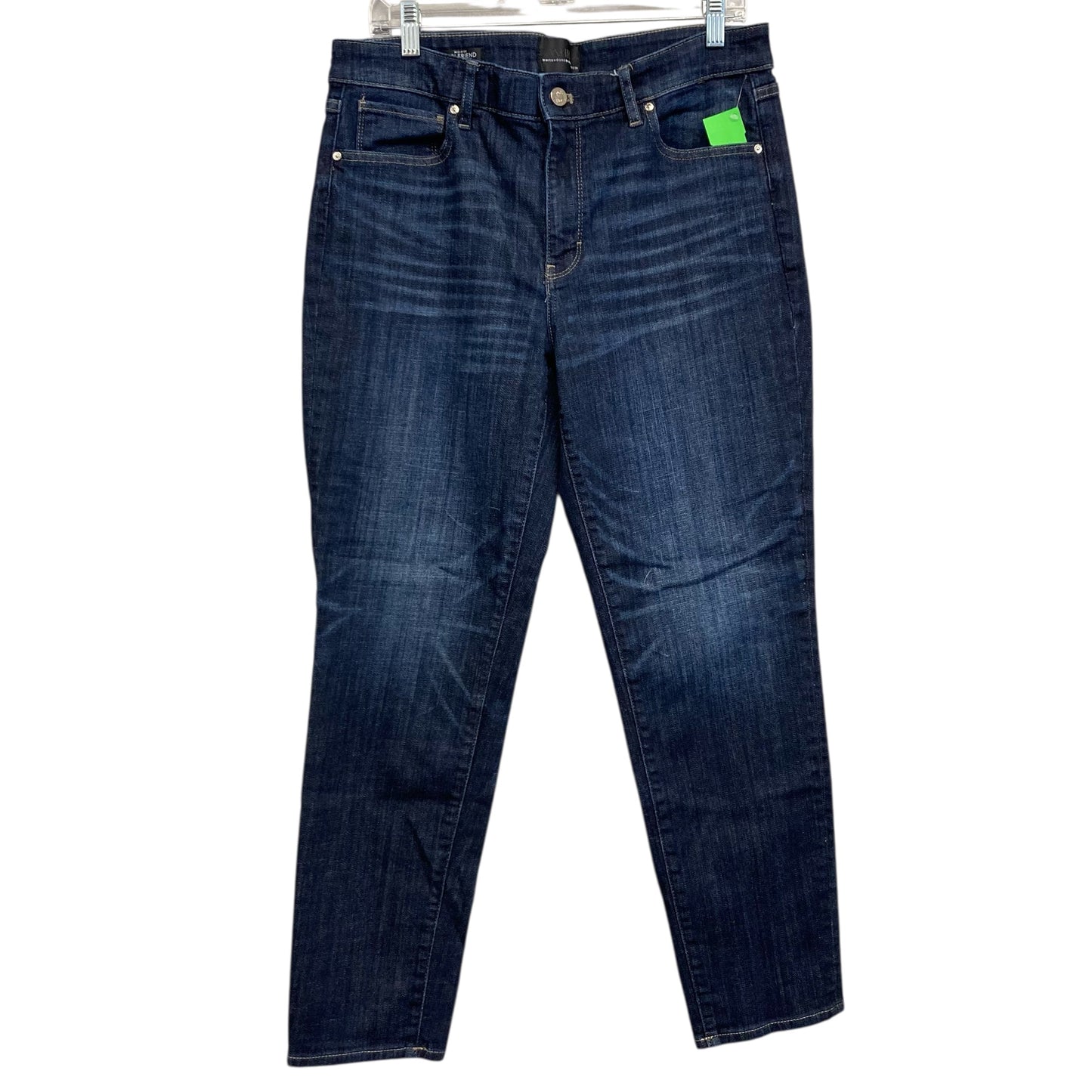 Jeans Boot Cut By White House Black Market In Blue Denim, Size:12