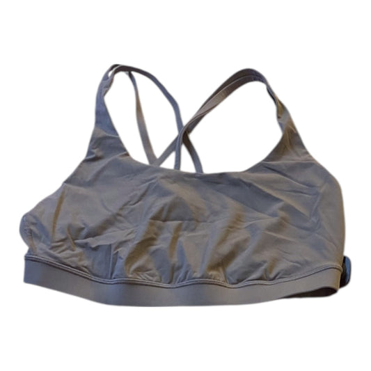 Athletic Bra By Lululemon In Grey, Size:12