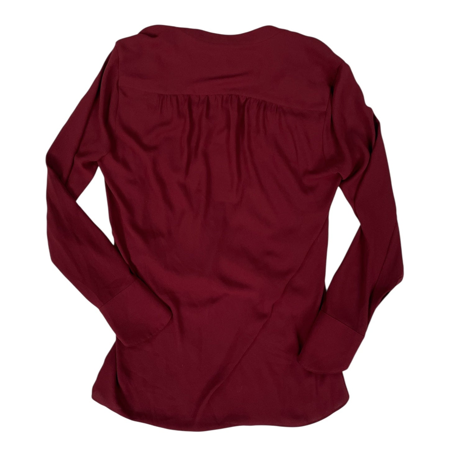 Top Ls By Bcbgmaxazria In Maroon, Size:S