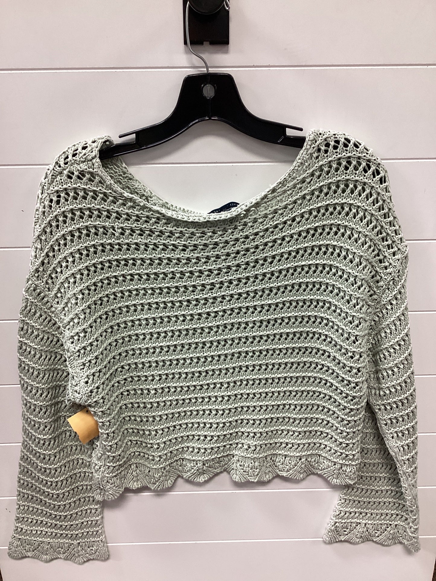 Sweater By American Eagle In Green, Size:L