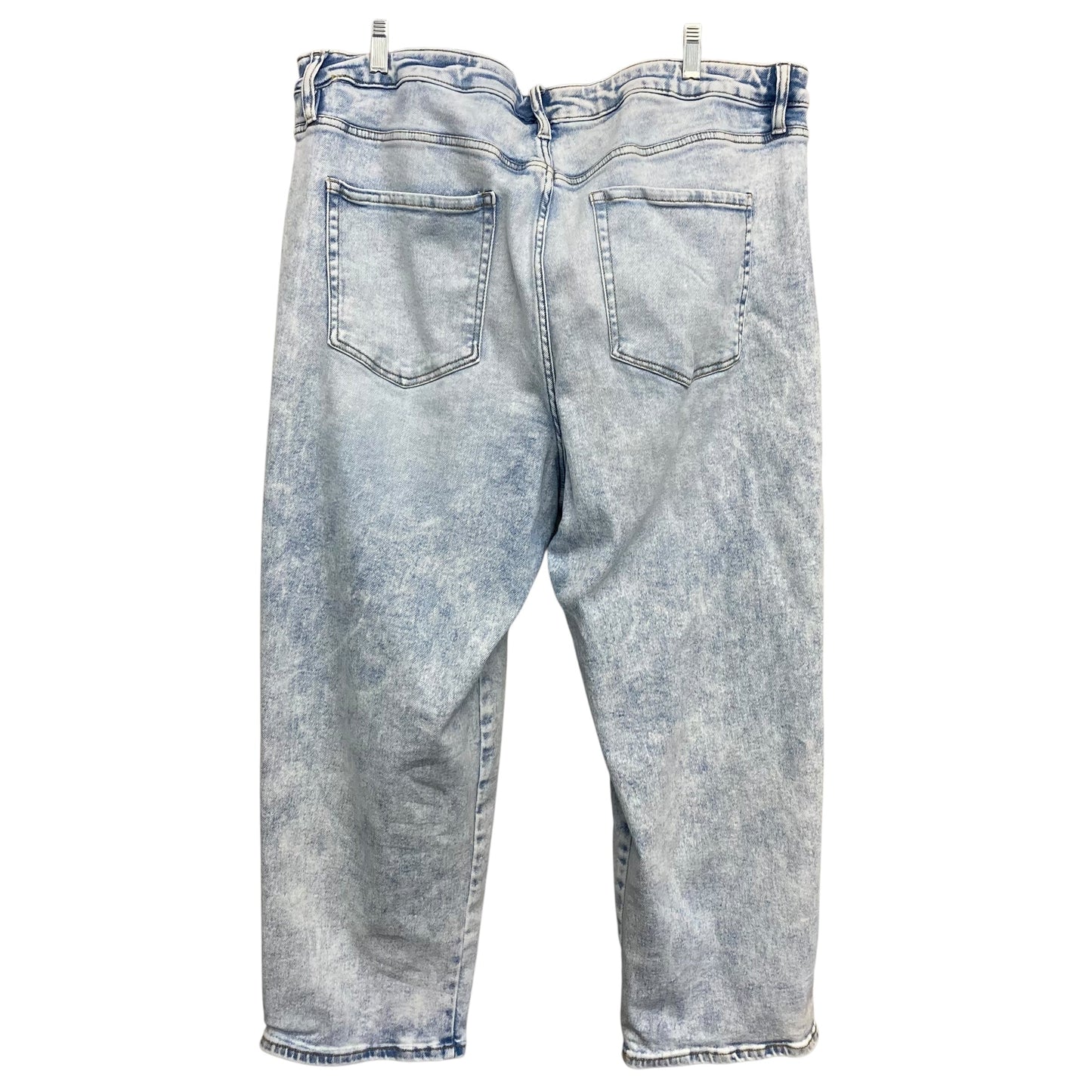 Jeans Straight By Old Navy In Blue Denim, Size:22