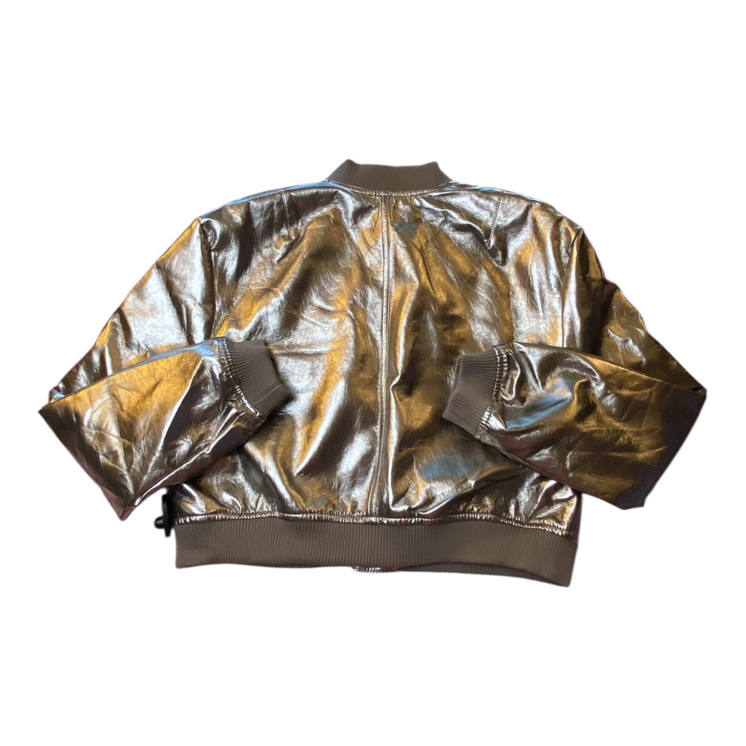 Blazer By Fashion Nova In Gold, Size:L