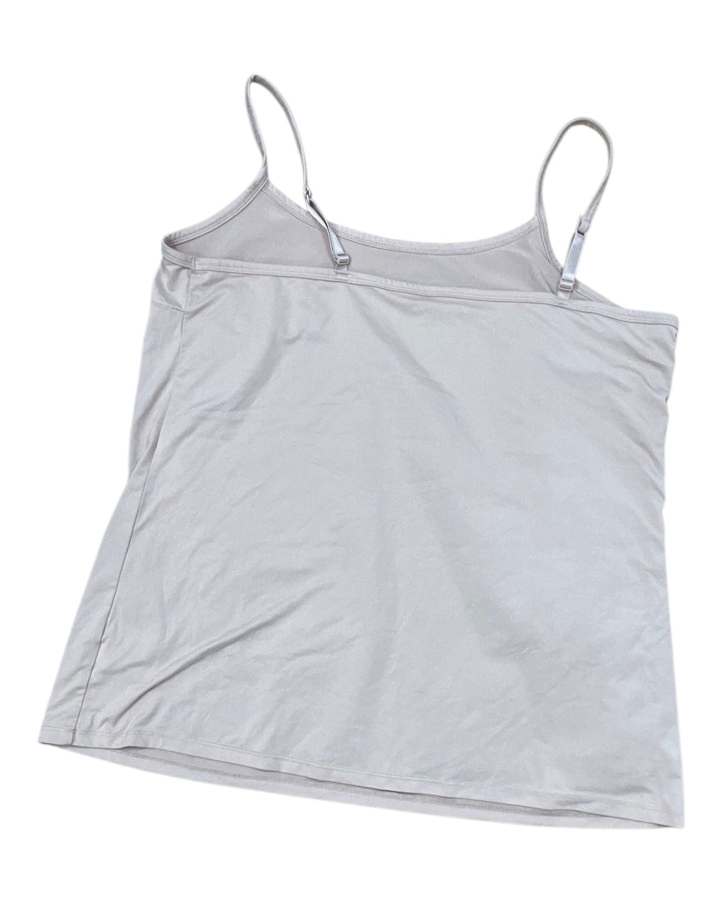 Top Cami By Terra & Sky In Tan, Size:2X