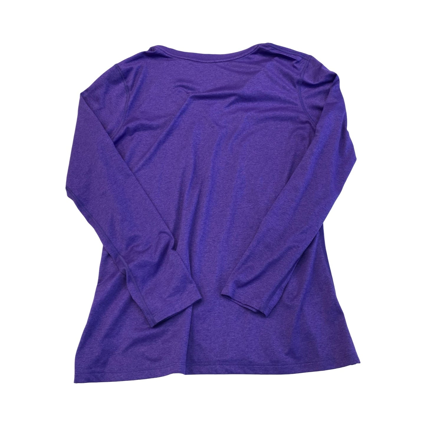 Athletic Top Ls Crewneck By Nike In Purple, Size:L