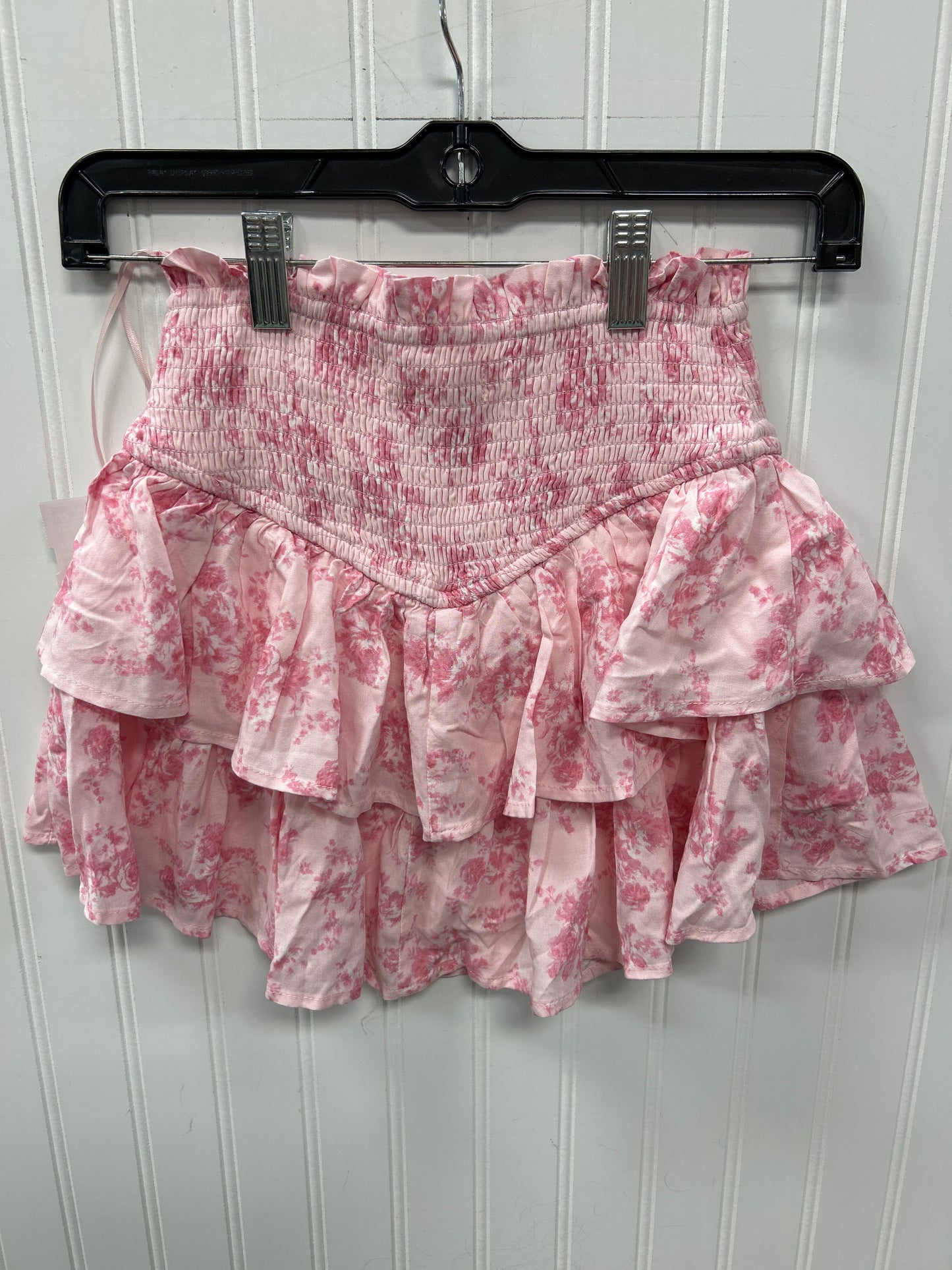 Skirt Mini & Short By Altard State In Pink, Size:Xs